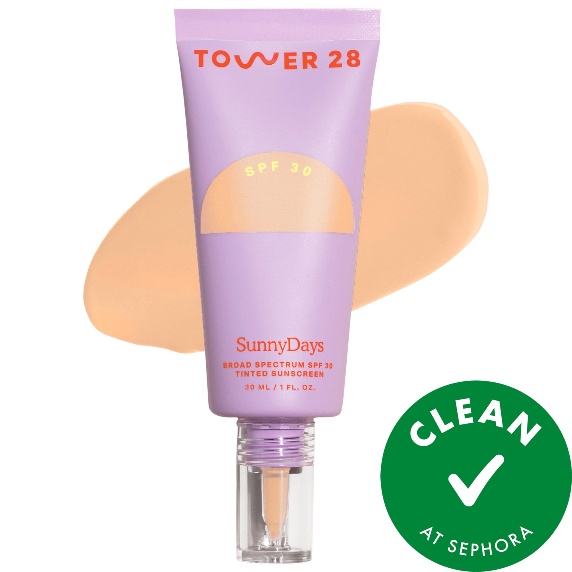 SunnyDays SPF 30 Тональная солнцезащитная основа Tower 28 Beauty