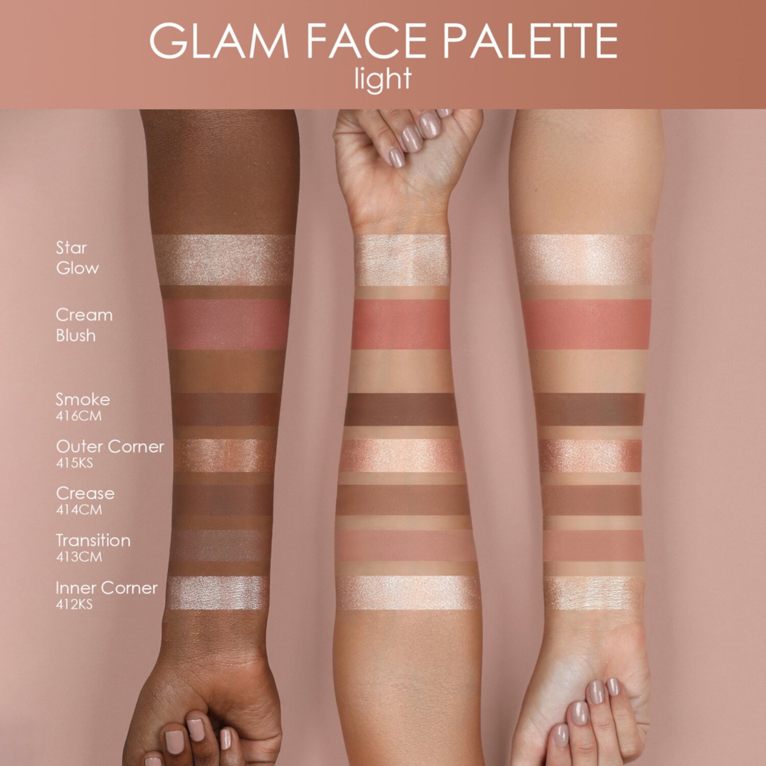Glam Face & Eye Palette Natasha Denona