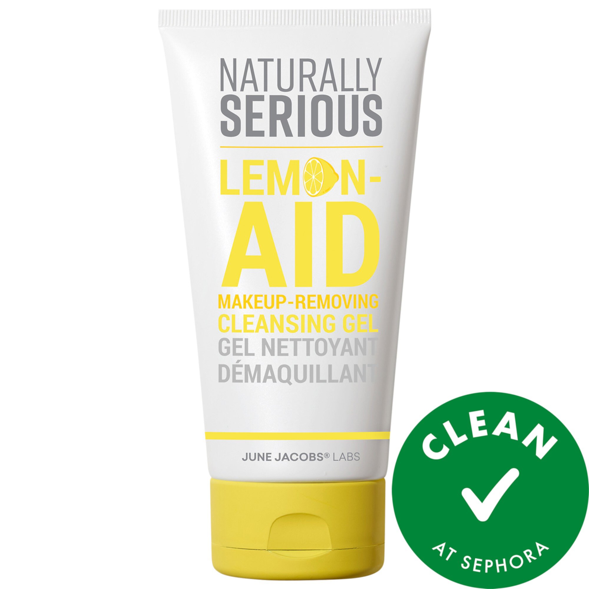 Очищающий гель для снятия макияжа Lemon-Aid Naturally Serious