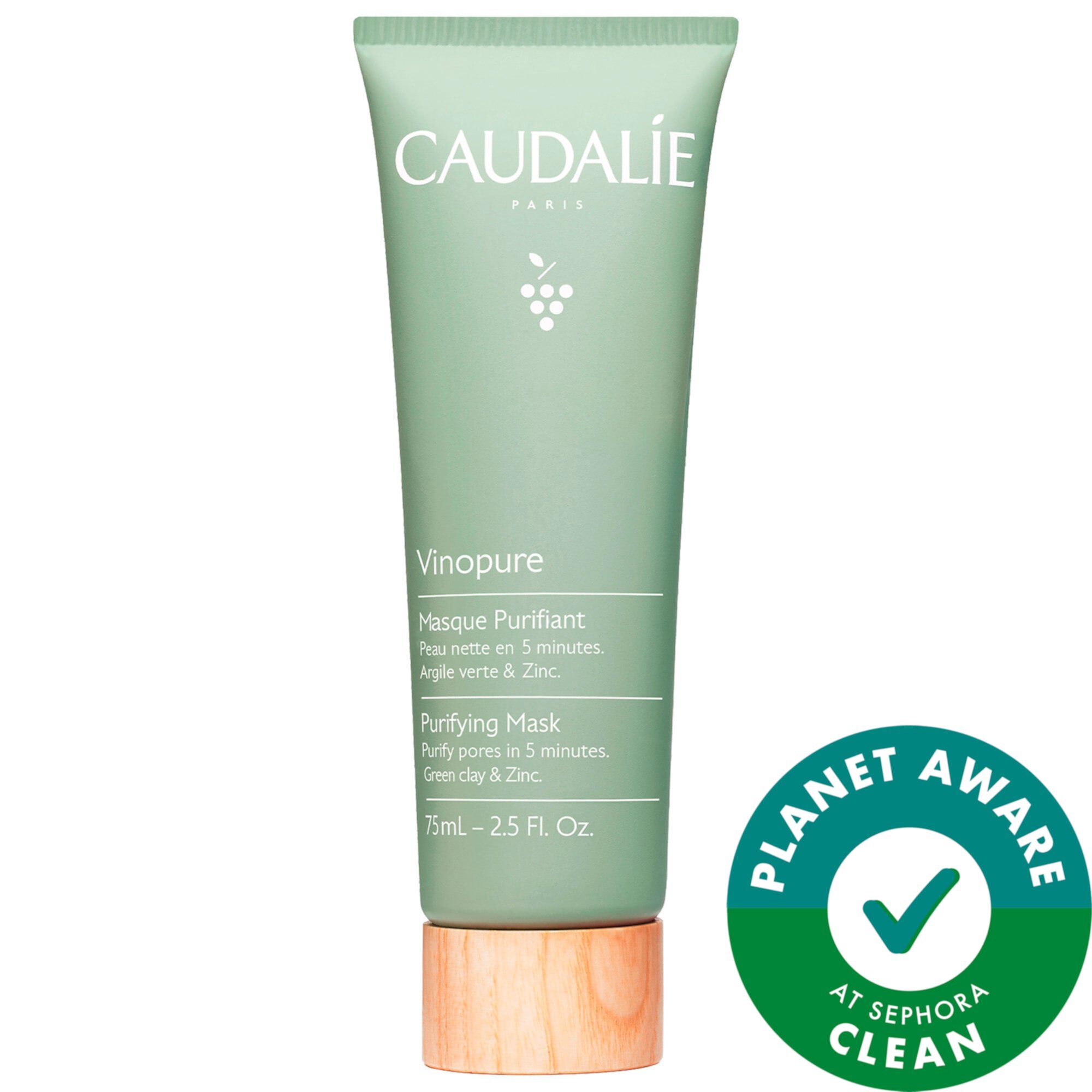 Vinopure Очищающая глиняная маска CAUDALIE