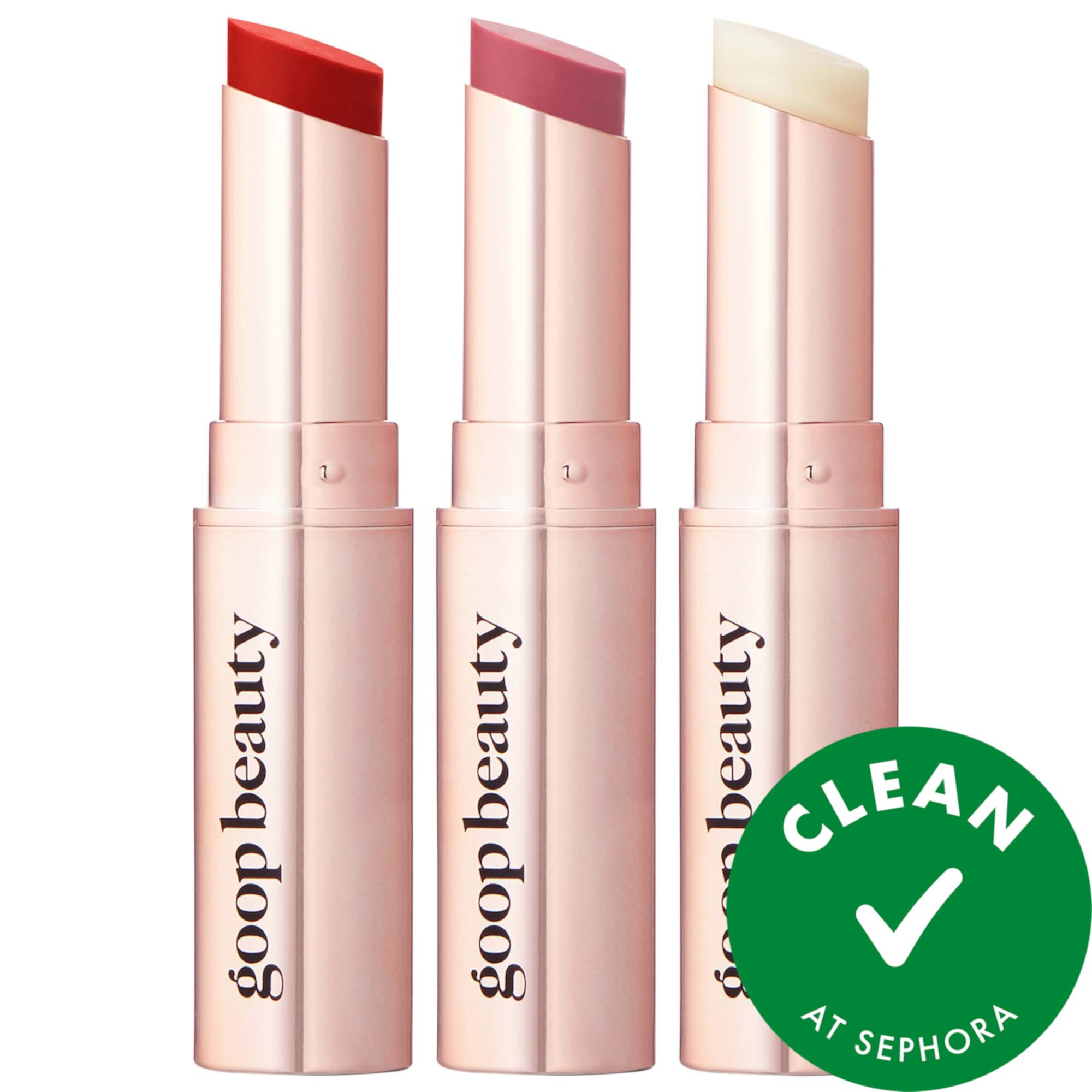 GOOPGENES Clean Nourishing Lip Balm Trio GOOP