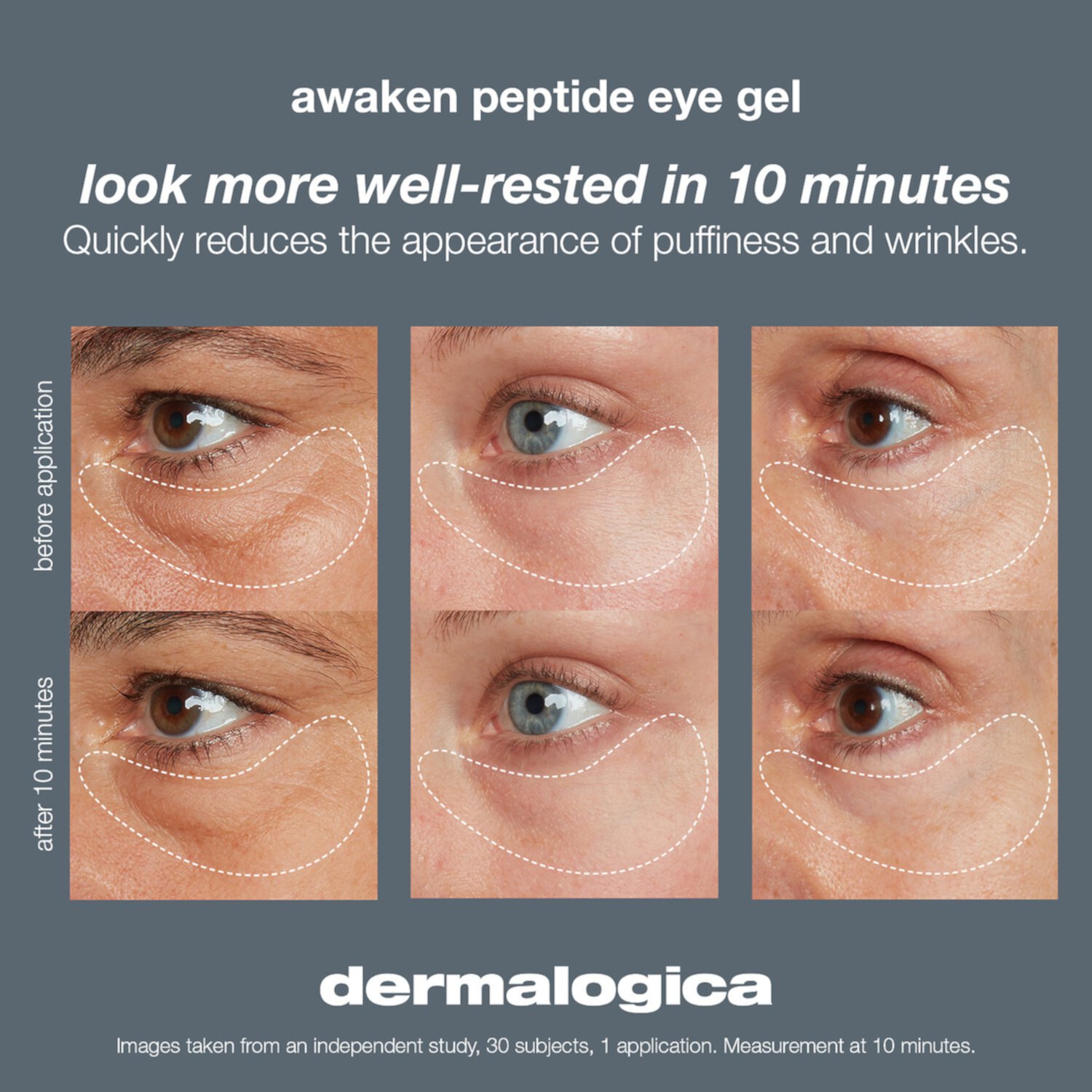 Awaken Peptide Гель для снятия отечности глаз Dermalogica