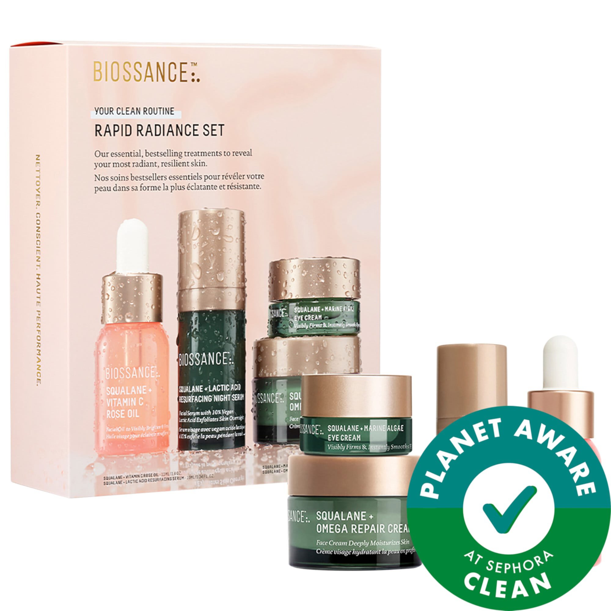 Rapid Radiance Set Biossance