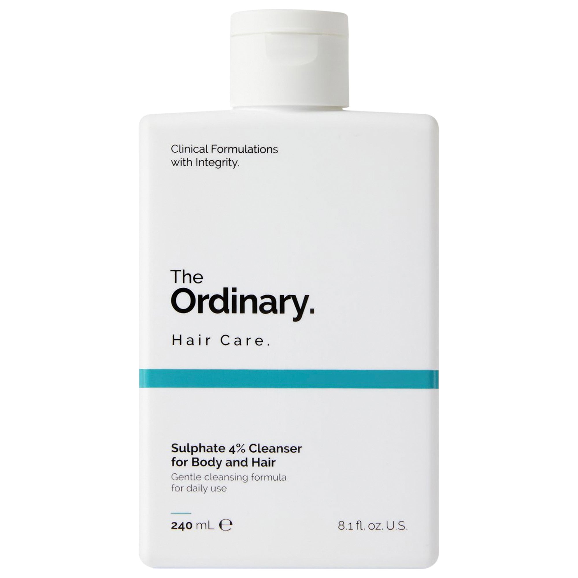 Сульфатный 4% шампунь для очищения тела и волос The Ordinary