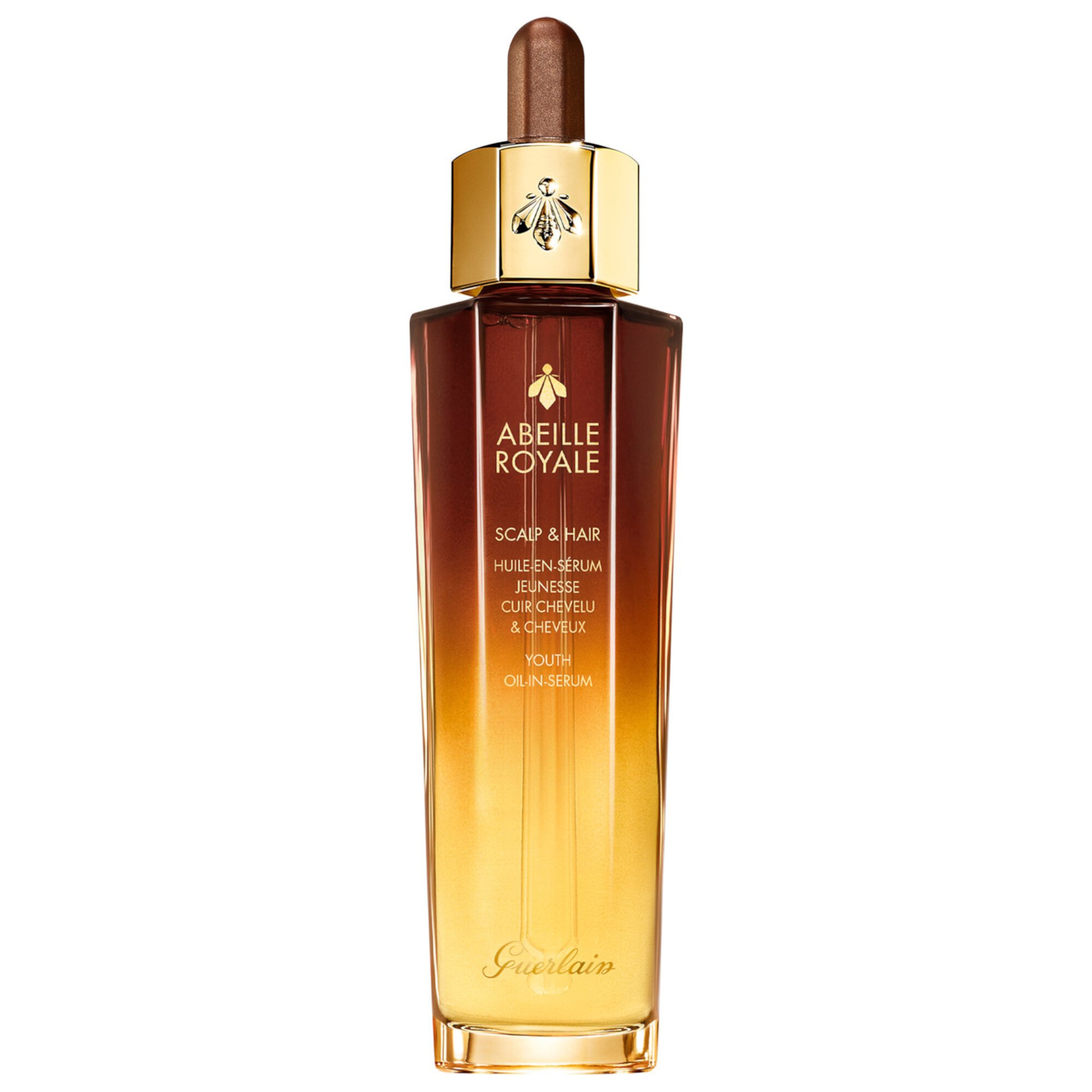 Масло для молодости кожи головы и волос Abeille Royale в сыворотке Guerlain