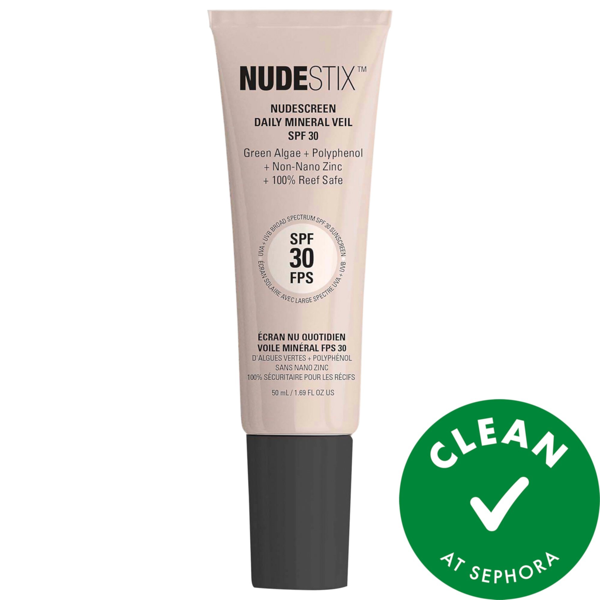 Nudescreen Daily Mineral Face Veil SPF 30 NUDESTIX