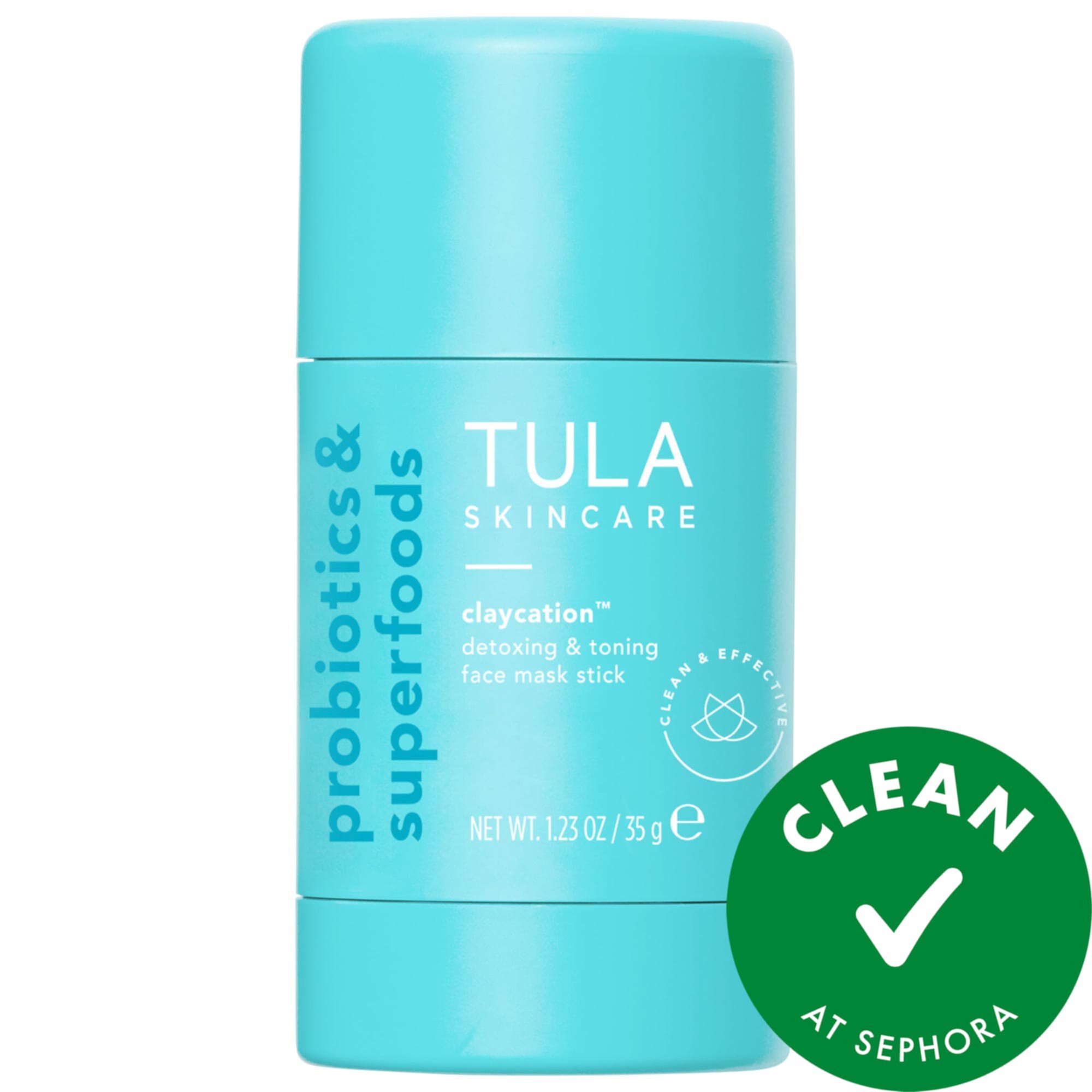 Детоксицирующая и тонизирующая маска для лица Claycation™ TULA Skincare