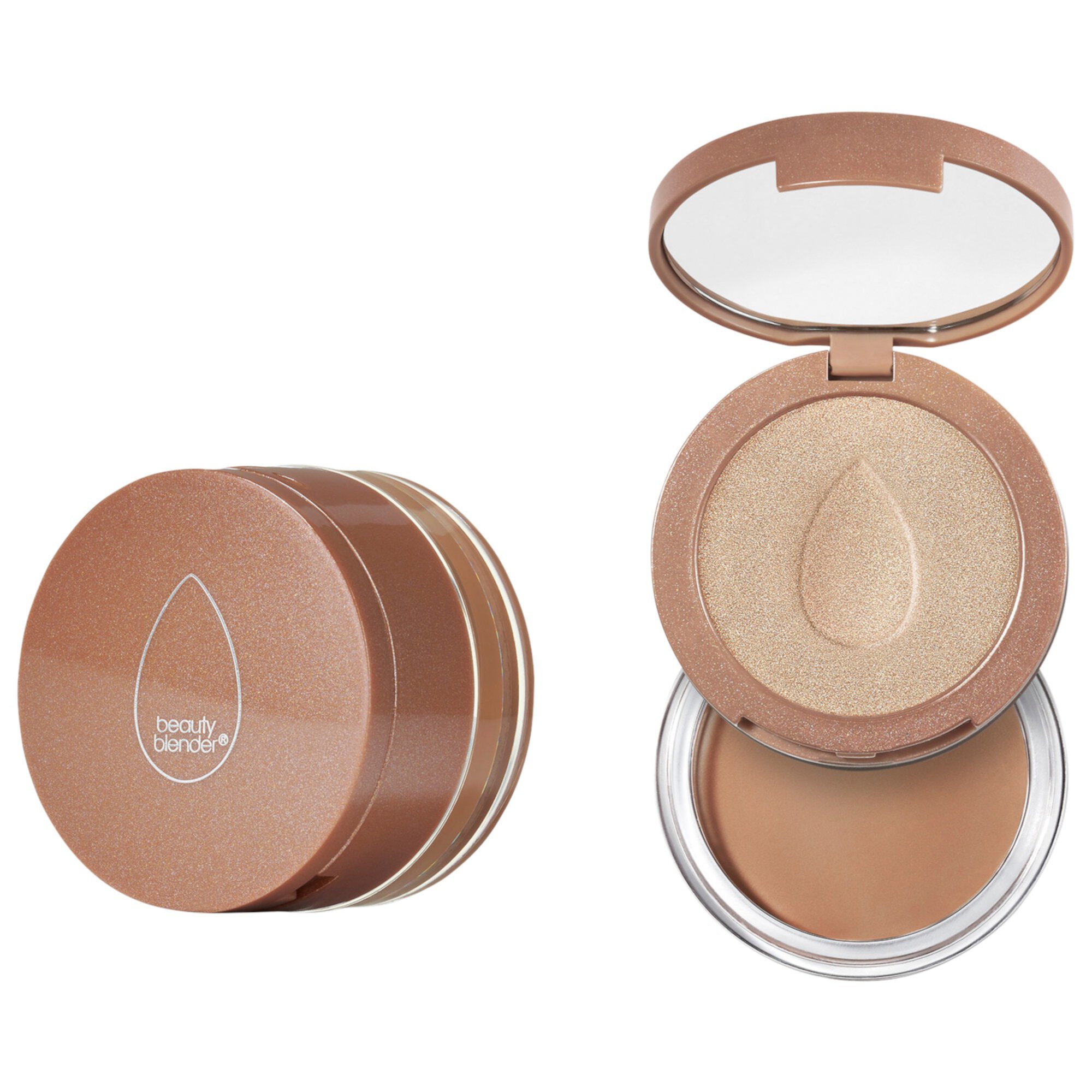 BOUNCE™  Magic Fit Creamy Bronzer & Highlighter Duo Beautyblender