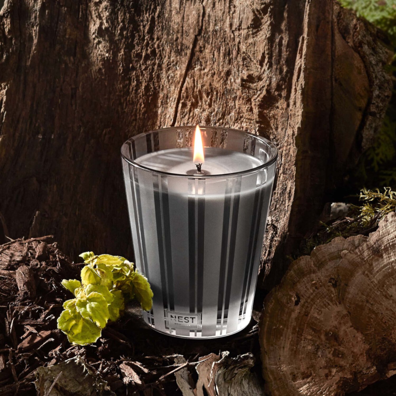 Mini Charcoal Woods Candle Nest New York