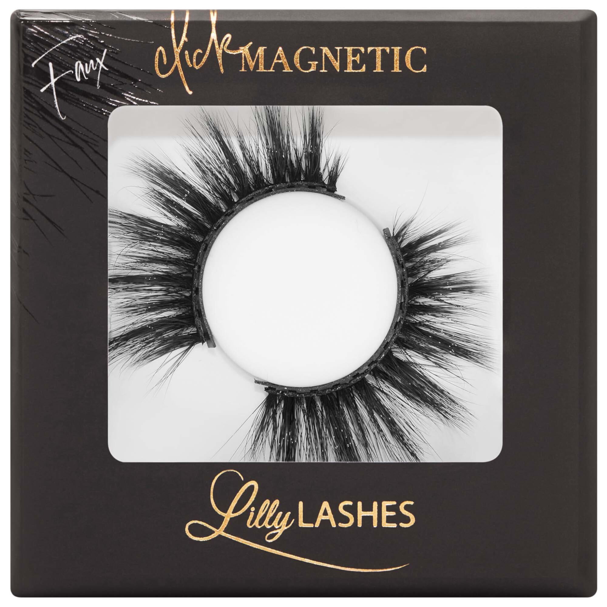 Click Magnetic Faux Mink False Lash Collection Lilly Lashes