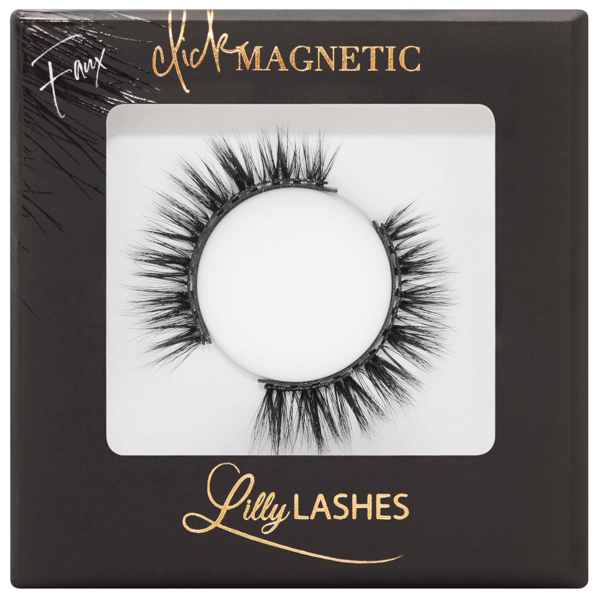 Click Magnetic Faux Mink False Lash Collection Lilly Lashes