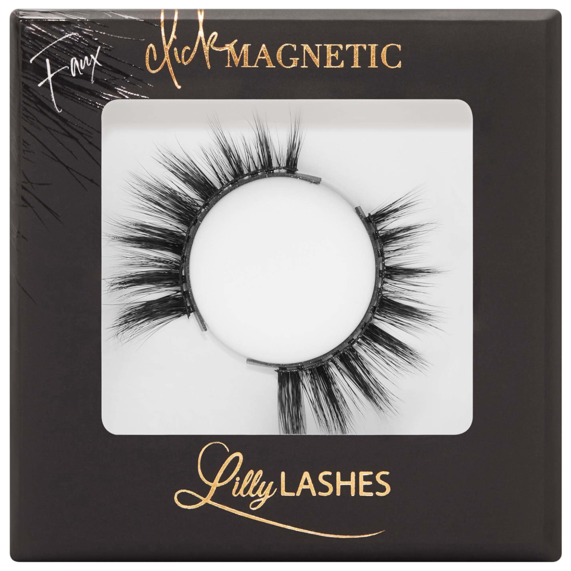 Click Magnetic Faux Mink False Lash Collection Lilly Lashes