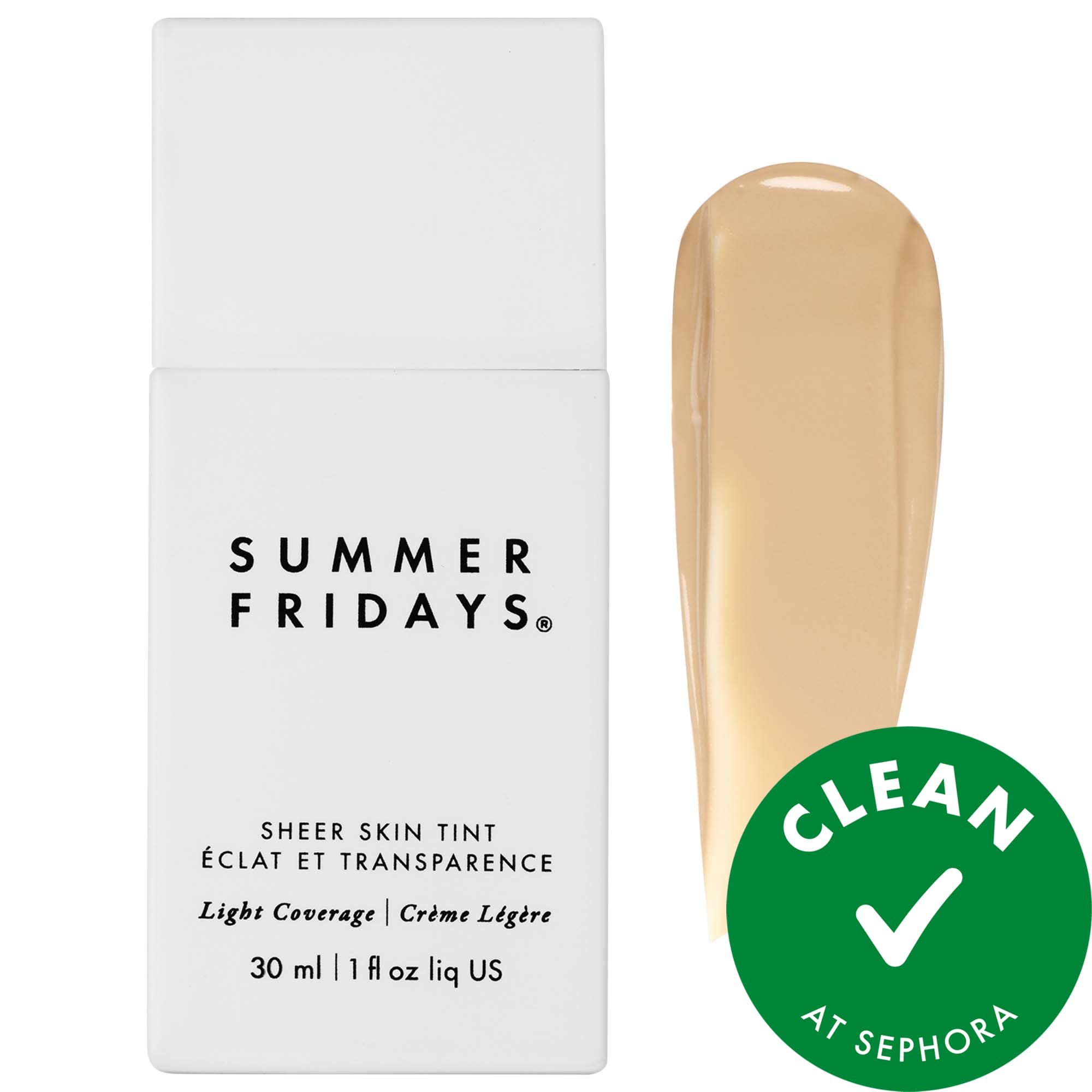 Прозрачный тинт для кожи с гиалуроновой кислотой + скваланом Summer Fridays