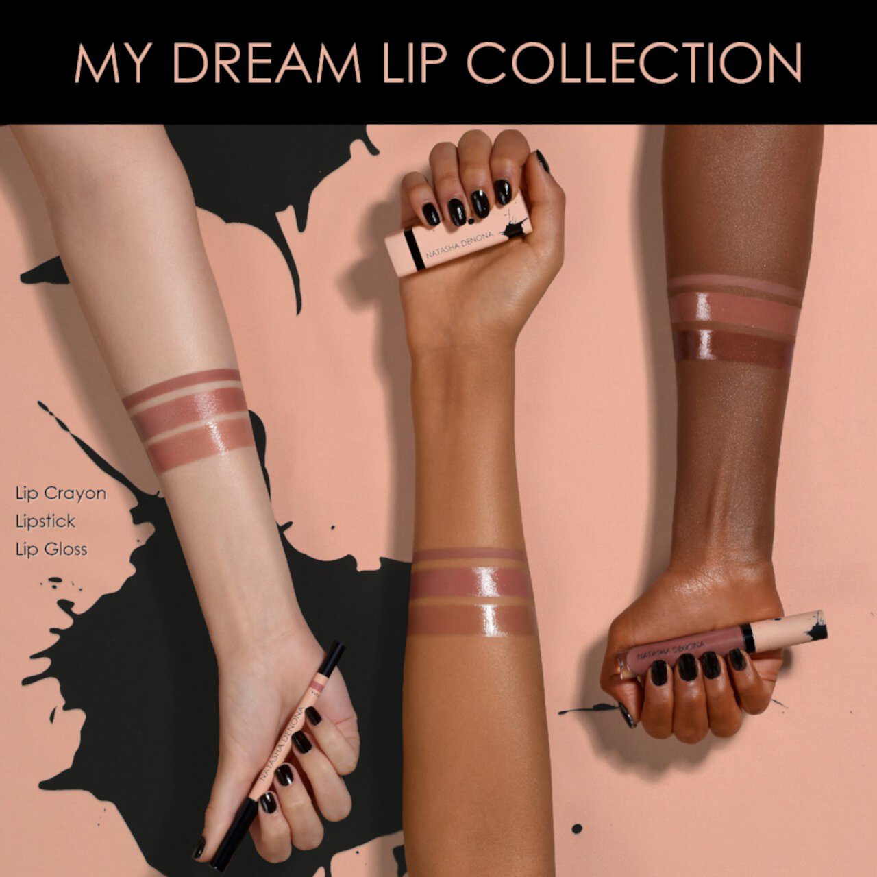 My Dream Lip Crayon - Стойкий карандаш для губ Easy Glide Natasha Denona