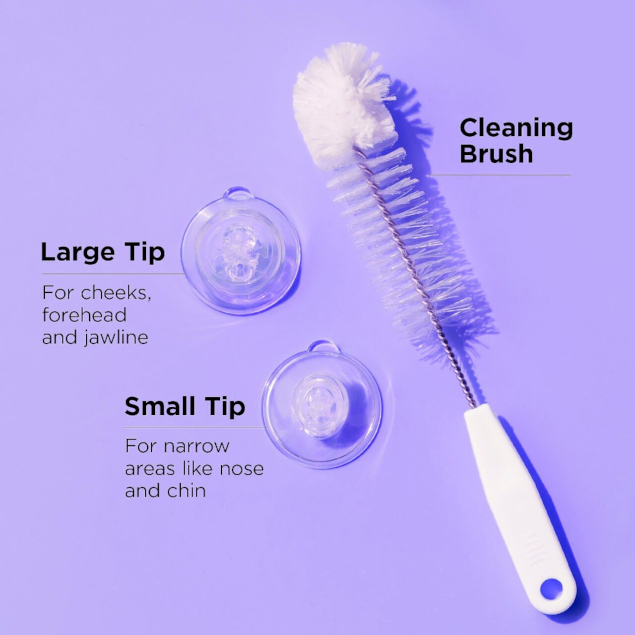 Советы по антимикробной обработке GLOfacial + аксессуары для чистящих щеток BeautyBio