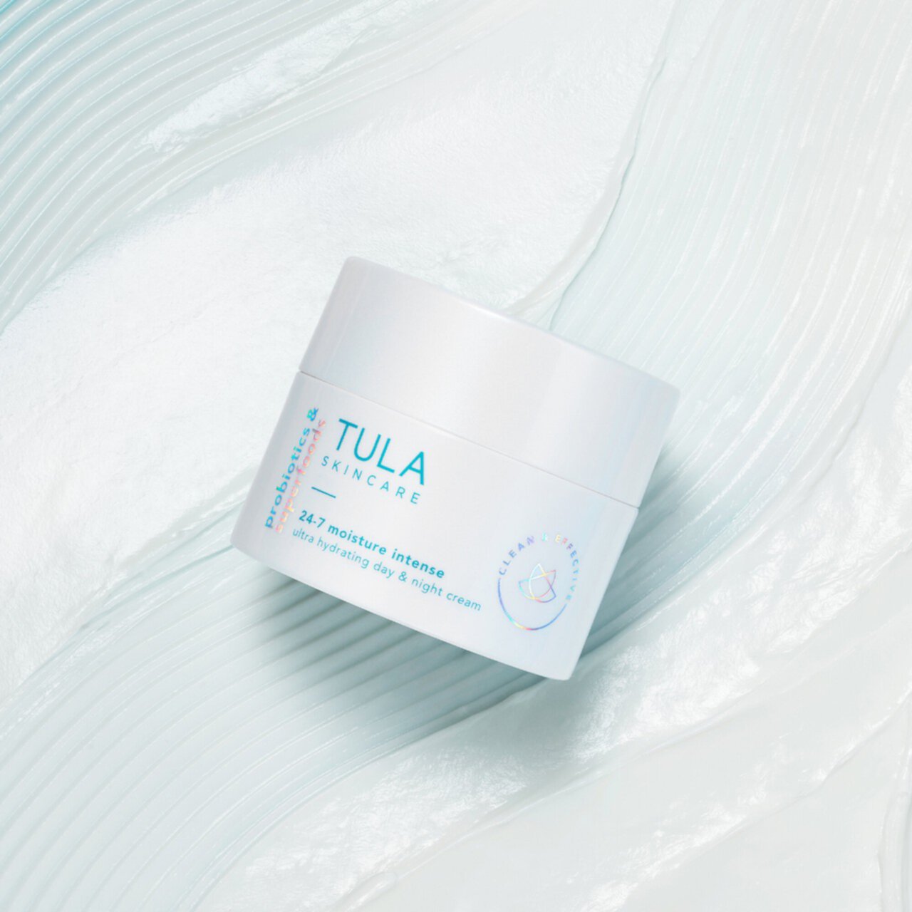 24-7 Moisture Intense Ultra Hydrating Day & Night Cream with Hyaluronic Acid + Squalane TULA Skincare