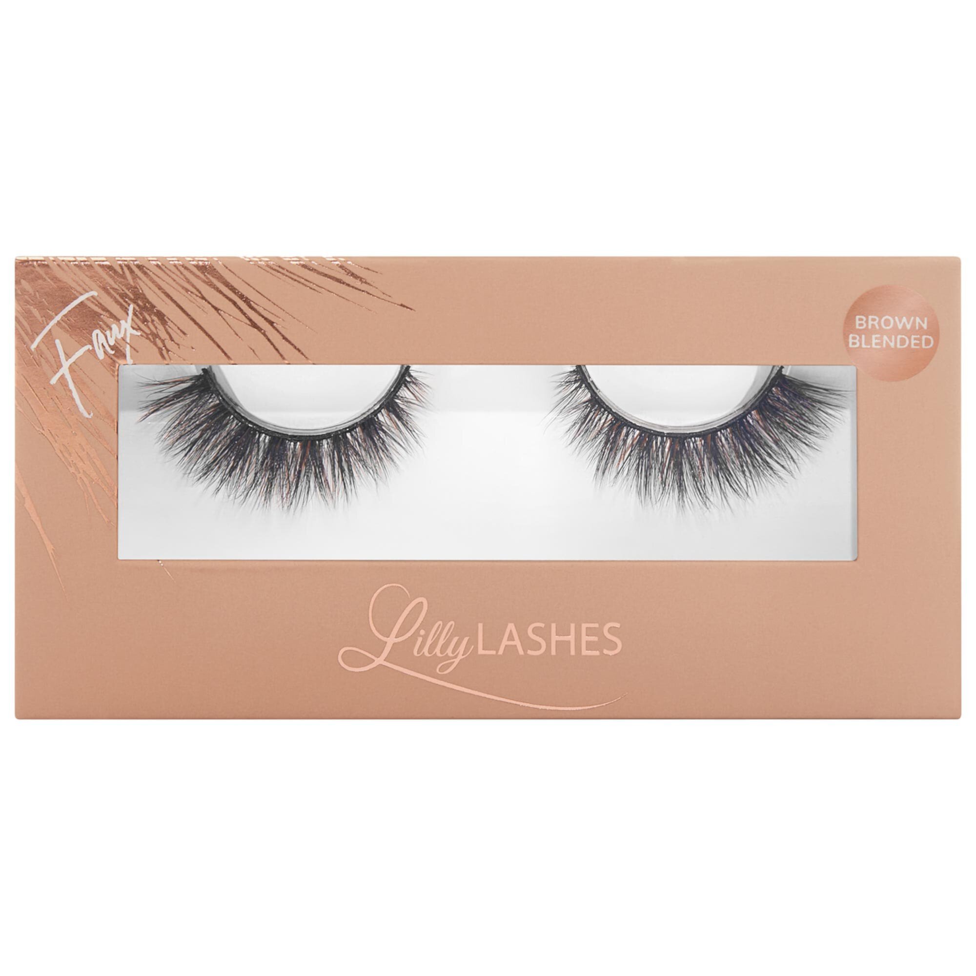 Everyday Faux Mink Brown Blended Lilly Lashes