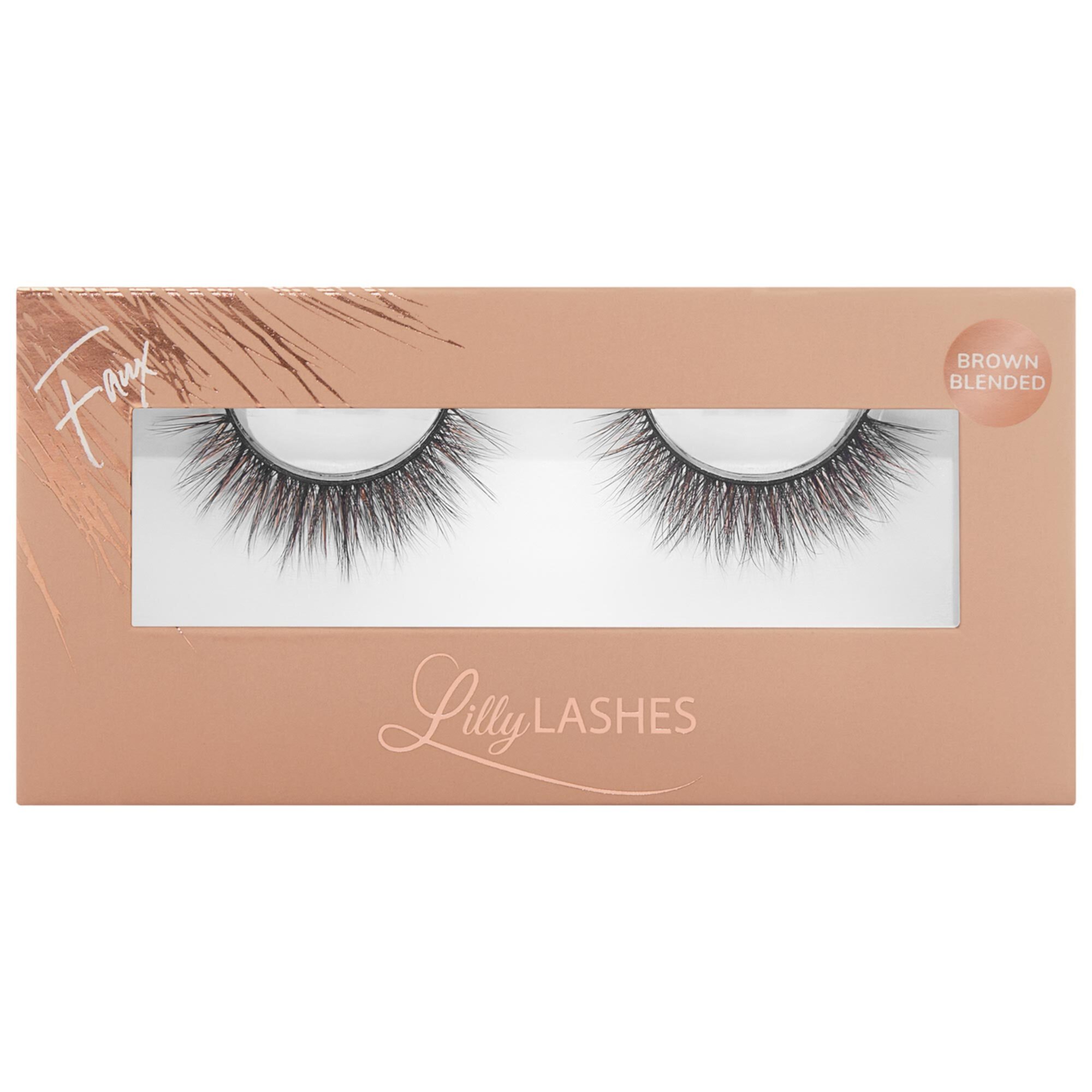 Everyday Faux Mink Brown Blended Lilly Lashes