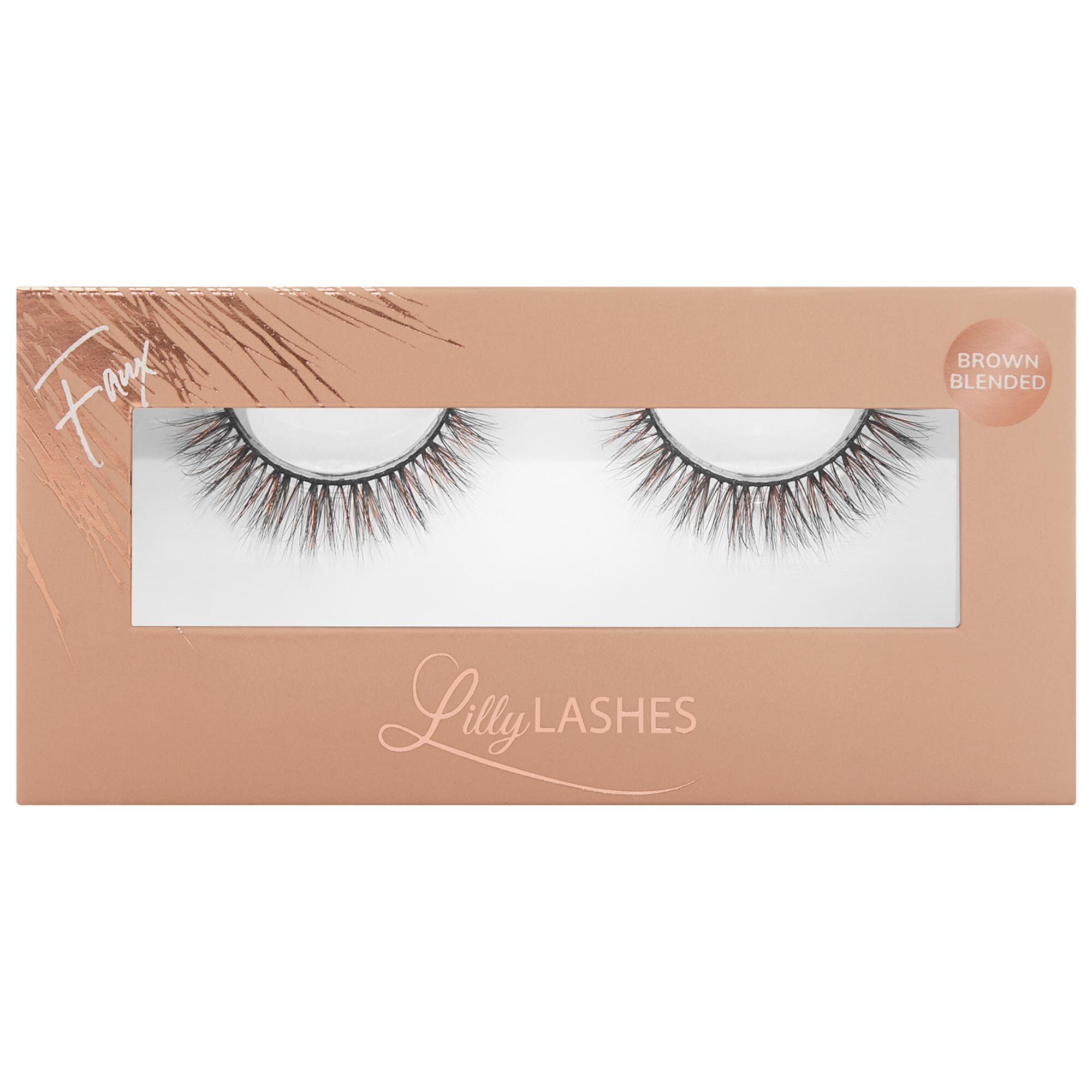 Everyday Faux Mink Brown Blended Lilly Lashes