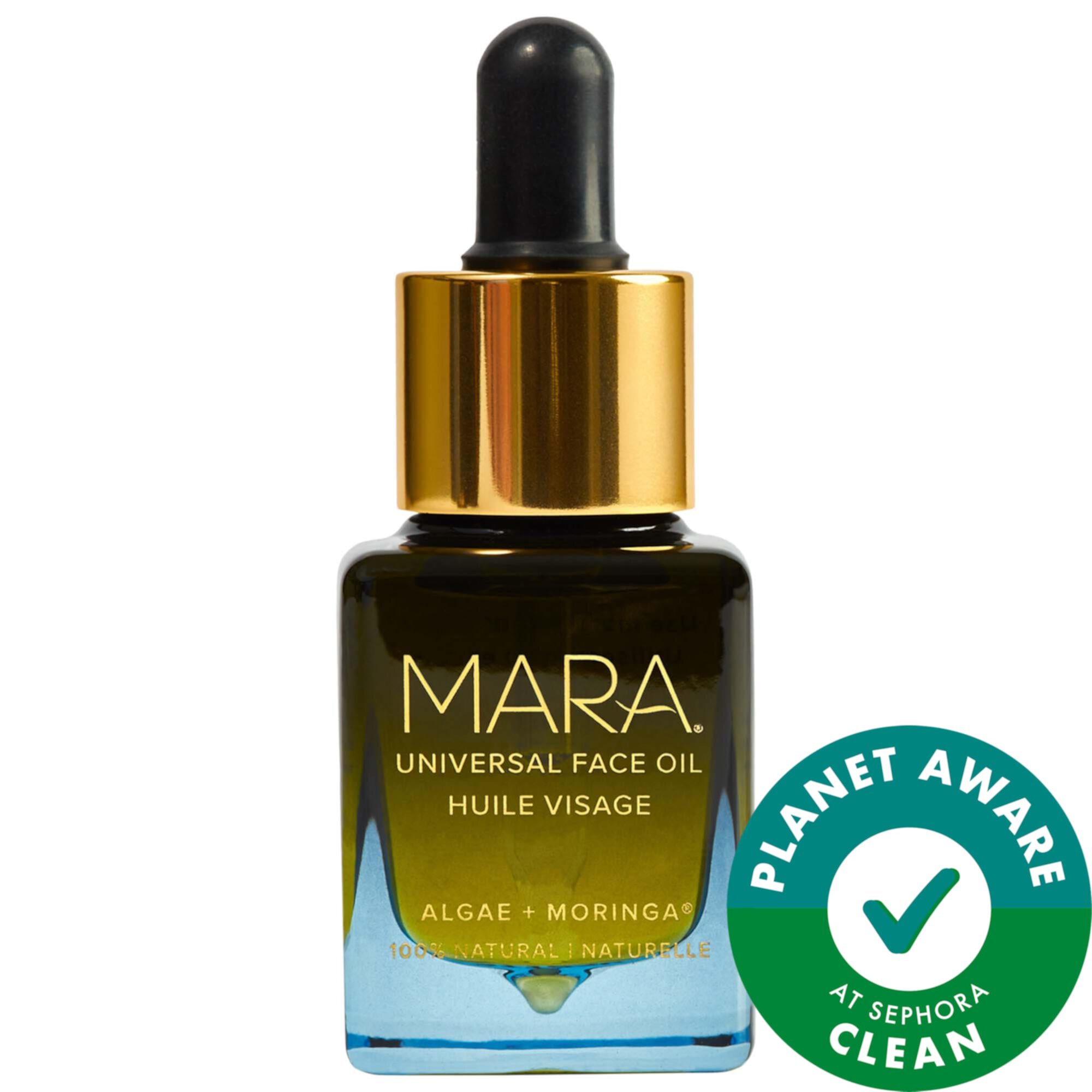 Универсальное увлажняющее масло для лица Algae + Moringa® MARA
