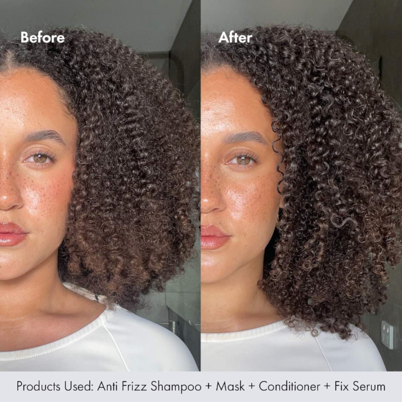 Несмываемая сыворотка для волос Anti-Frizz Fix с алоэ BondiBoost