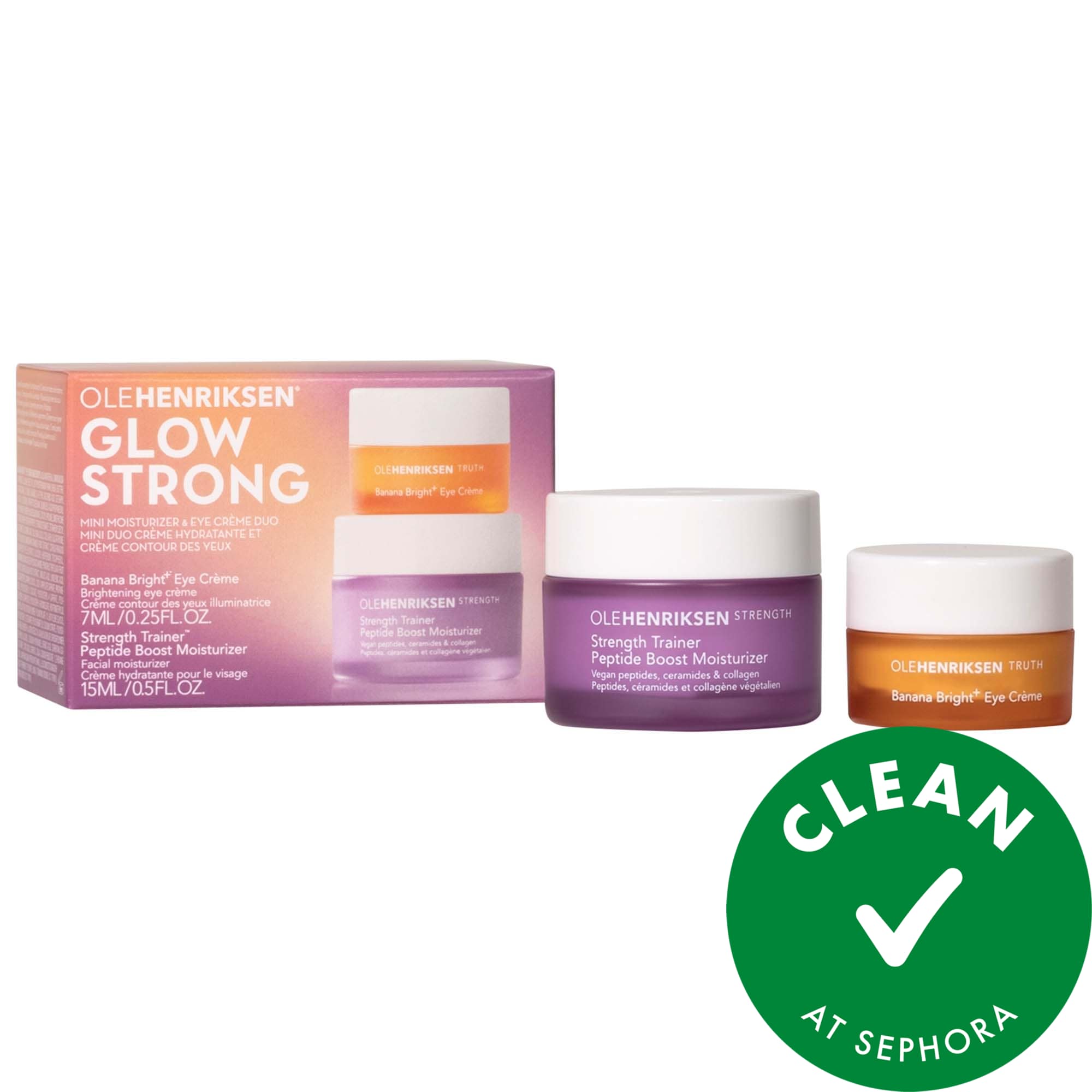 Glow Strong Mini Moisturizer + Eye Cream Duo OLEHENRIKSEN