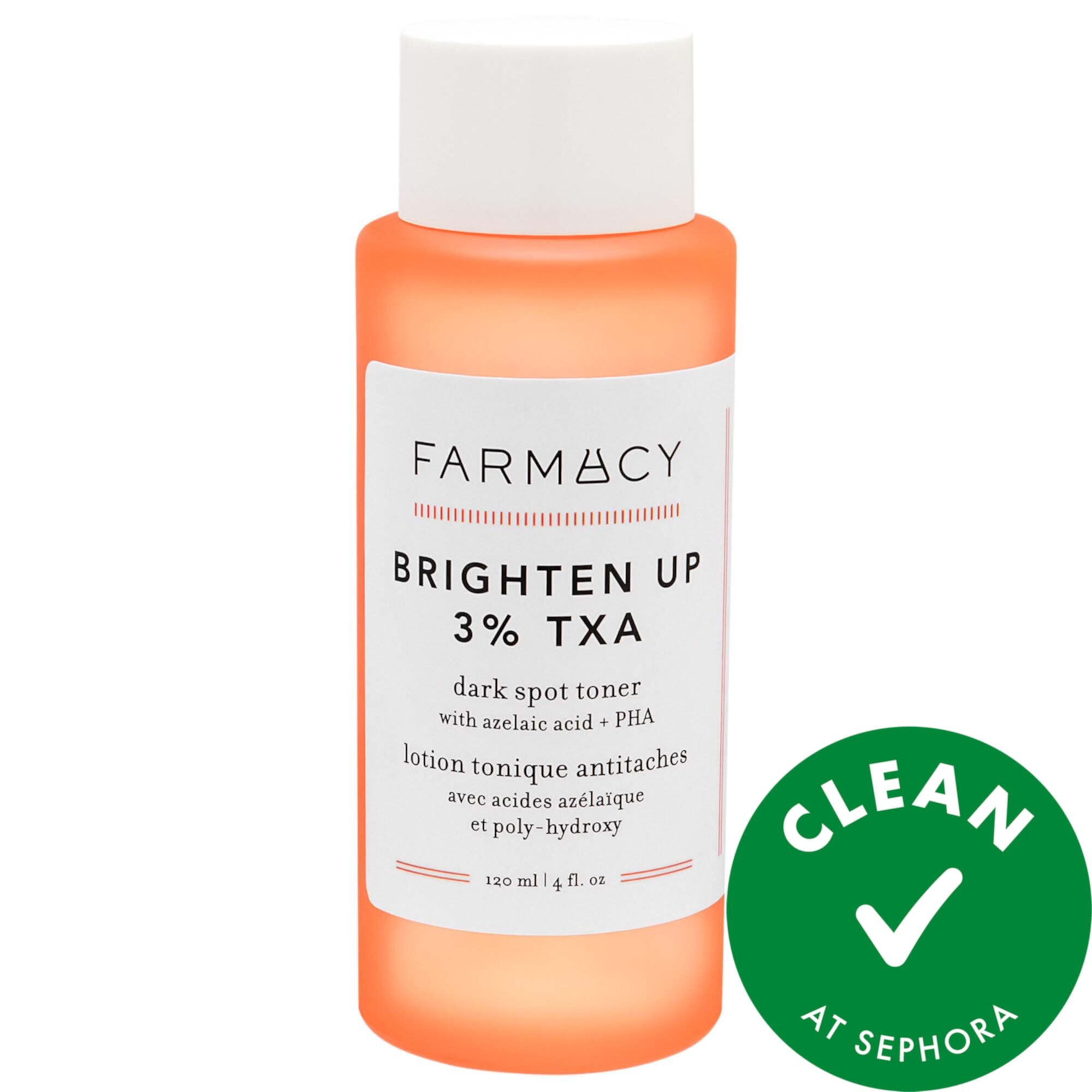 Тоник для темных пятен Brighten Up 3% TXA с азелаиновой кислотой Farmacy