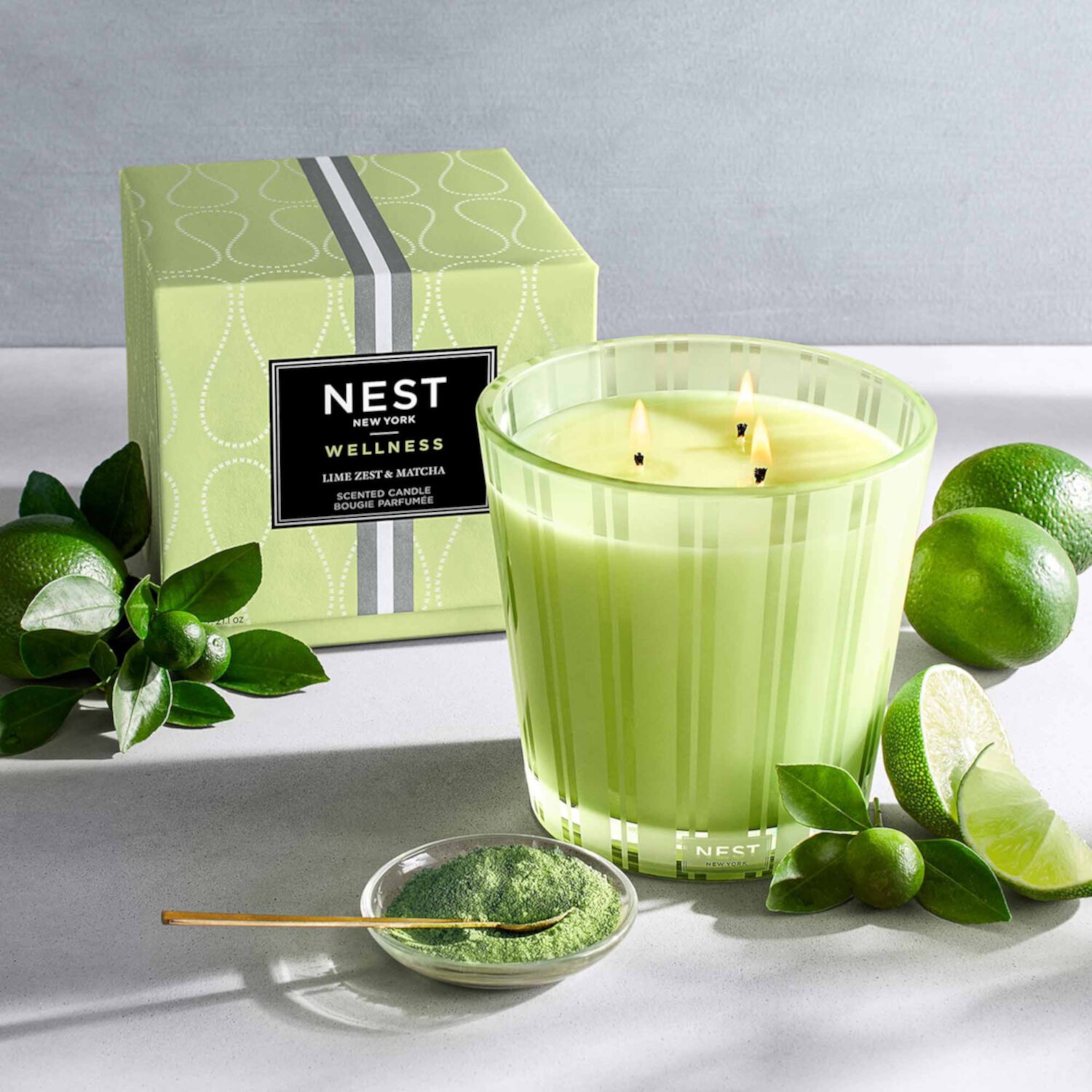 Lime Zest & Matcha Candle Nest New York