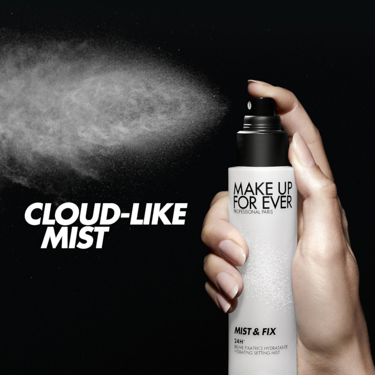 Mist & Fix 24-часовой увлажняющий спрей-фиксатор Make Up For Ever