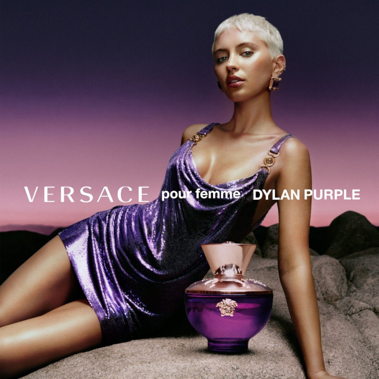 Dylan Purple Eau de Parfum Travel Spray Versace