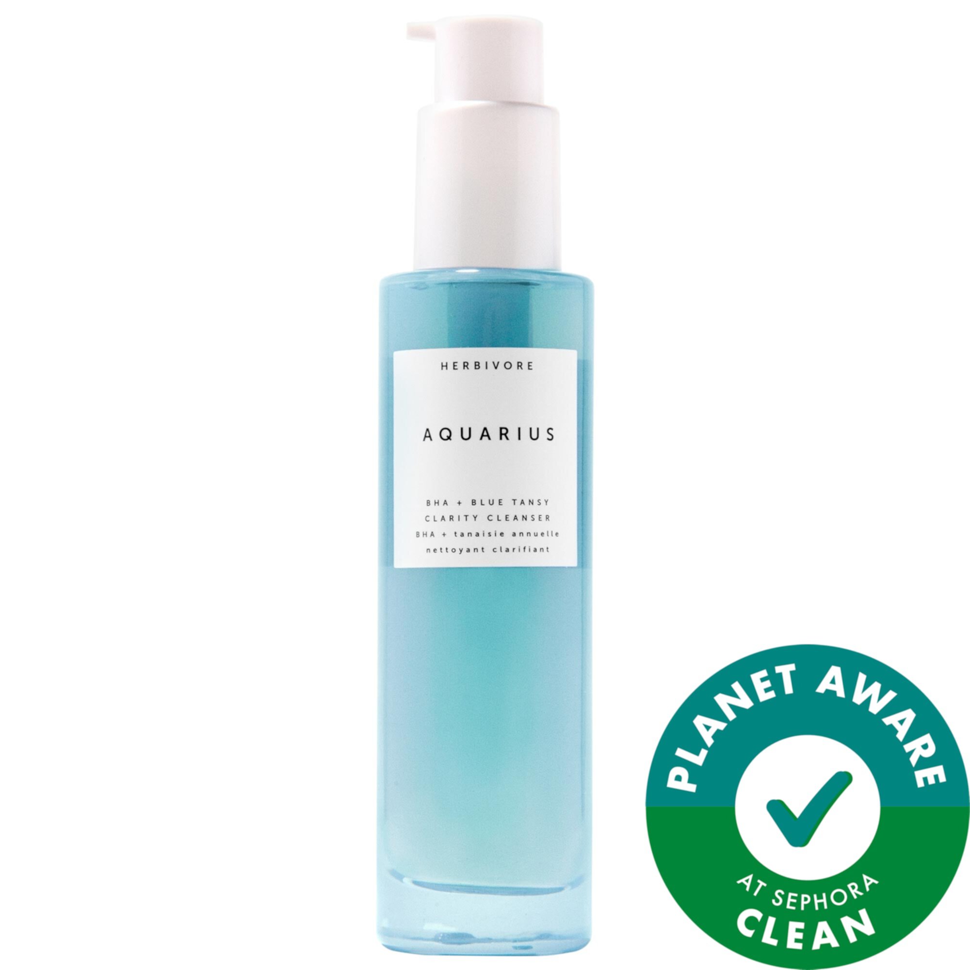 Aquarius BHA + Blue Tansy Очищающее очищающее средство Herbivore