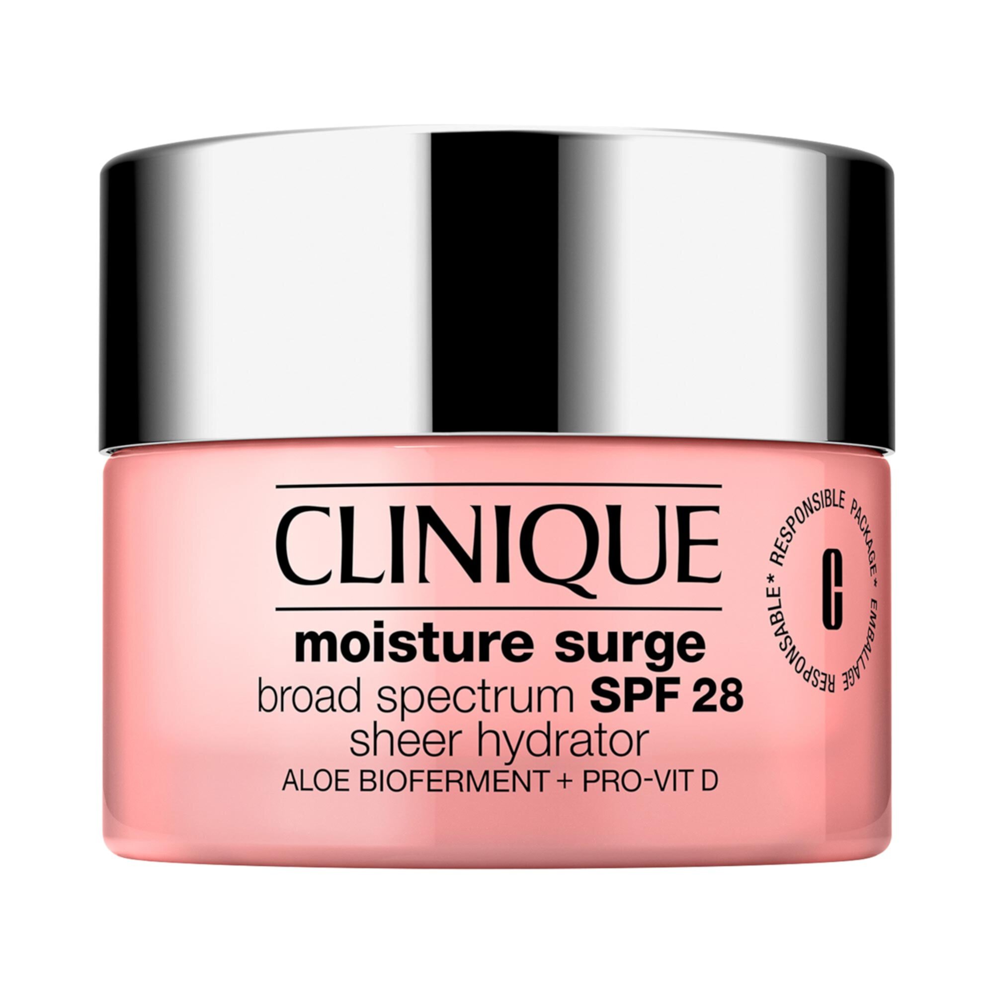 Moisture Surge™ Прозрачный увлажняющий крем с широким спектром SPF 28 Clinique