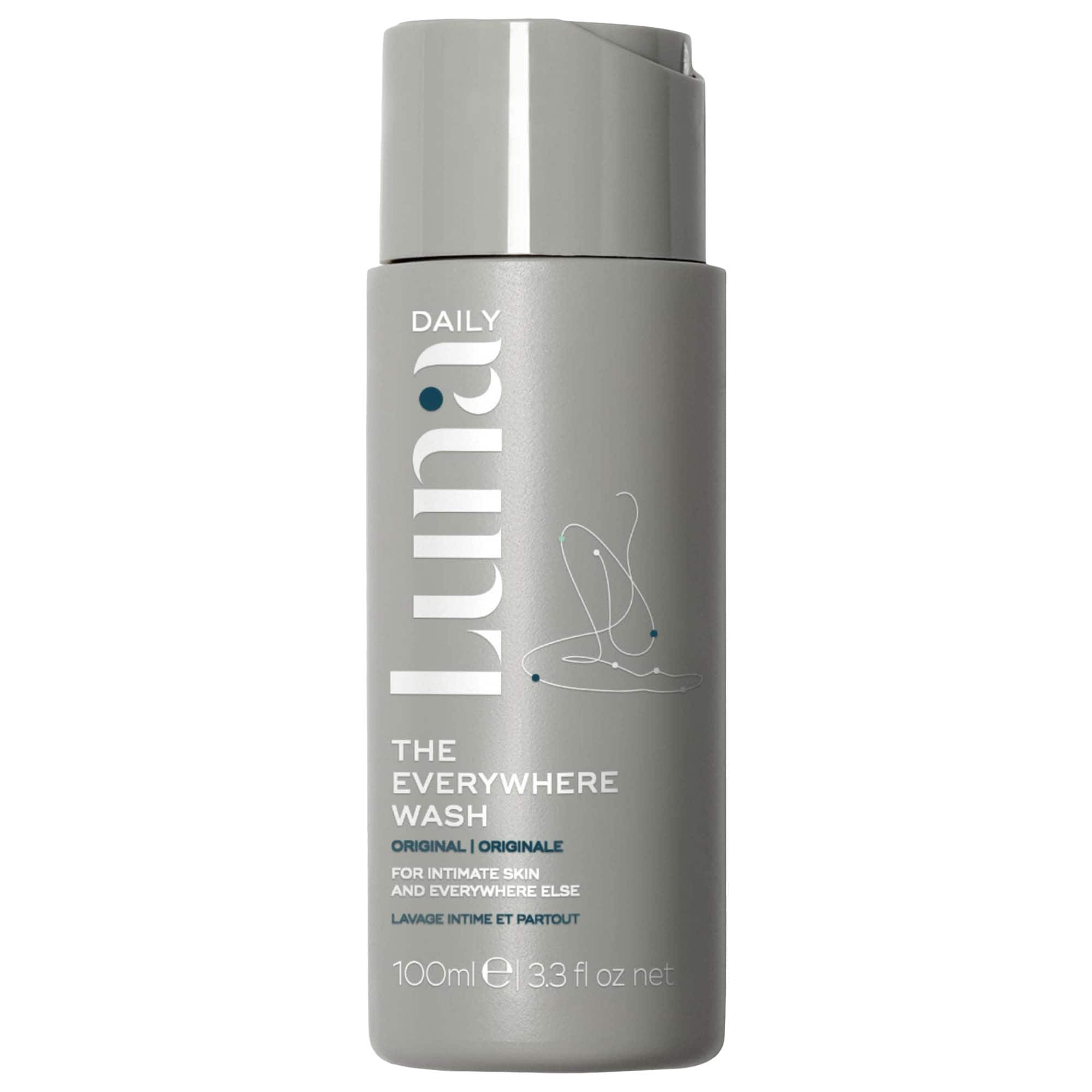 The Mini Everywhere Wash - pH balancing with Prebiotics + Vitamins C+E for All Skin Luna Daily