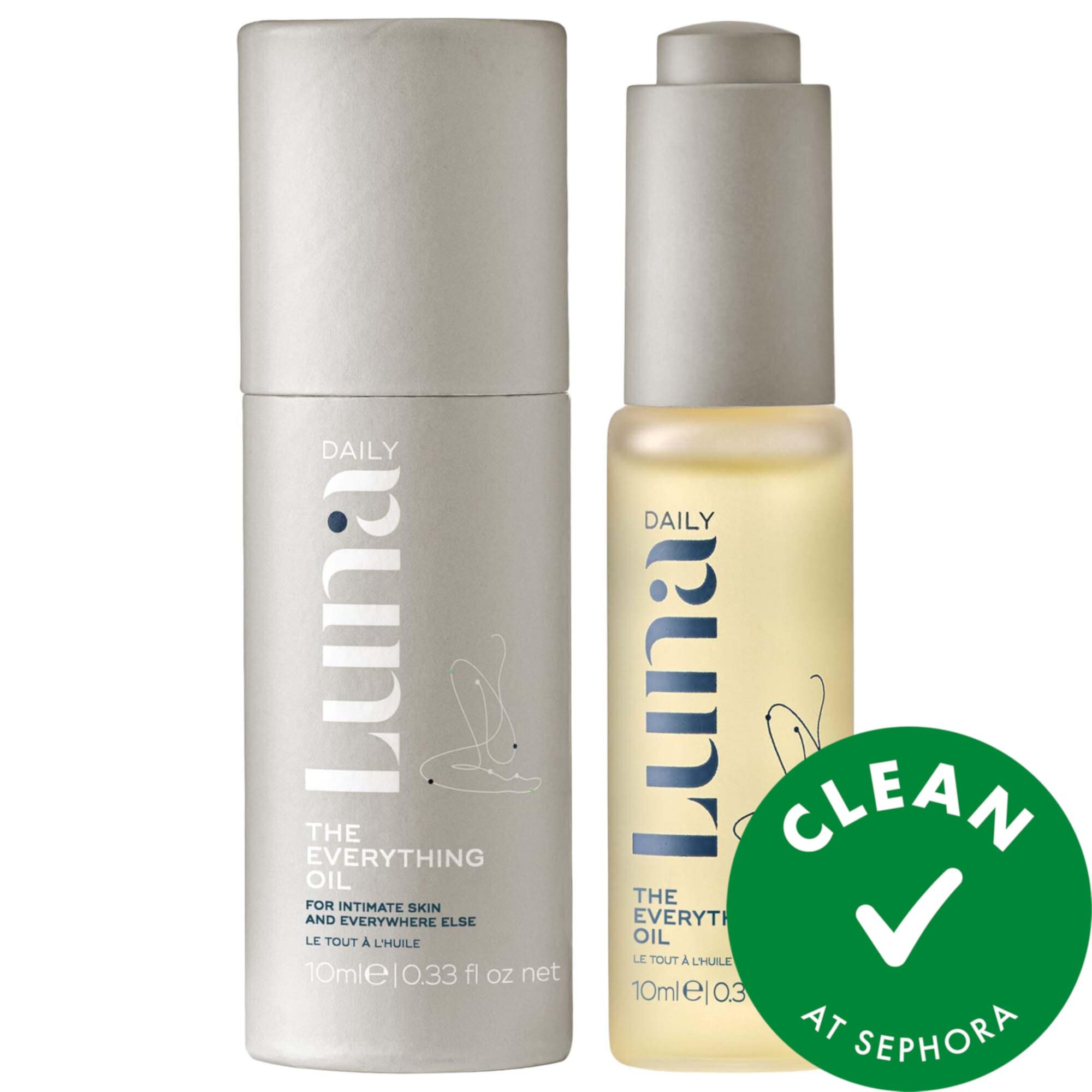 The Mini Everywhere Oil - For Ingrowns, Redness + Bumps - With Rosehip Oil, Vitamins C & E Luna Daily