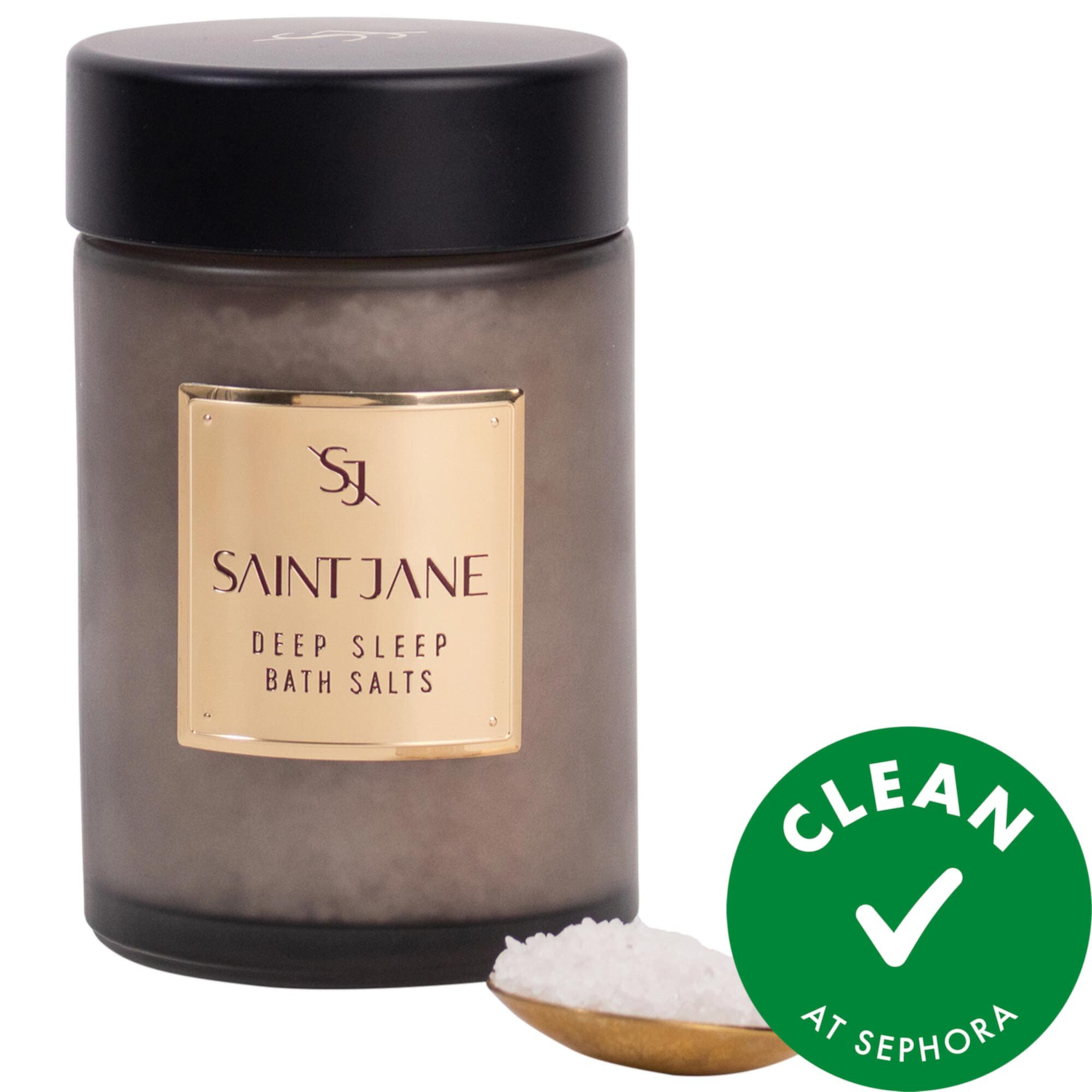 Deep Sleep Bath Salts with Magnesium & Peptides Saint Jane Beauty