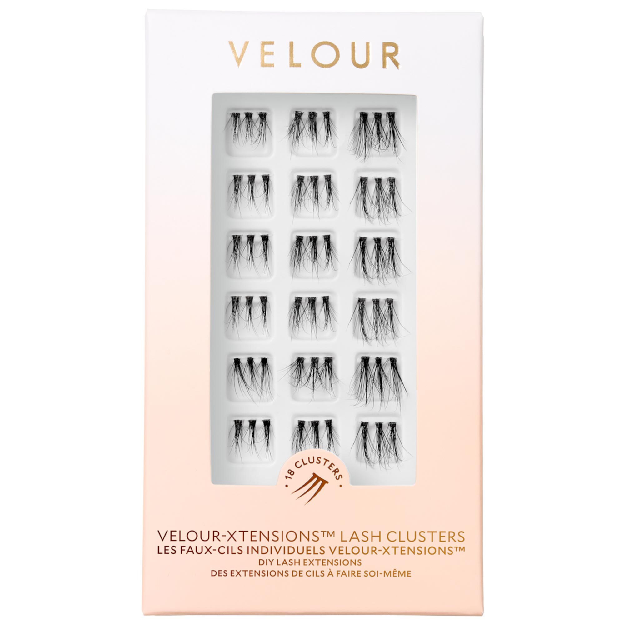 Velour-Xtensions™ False Lash Clusters Velour Lashes