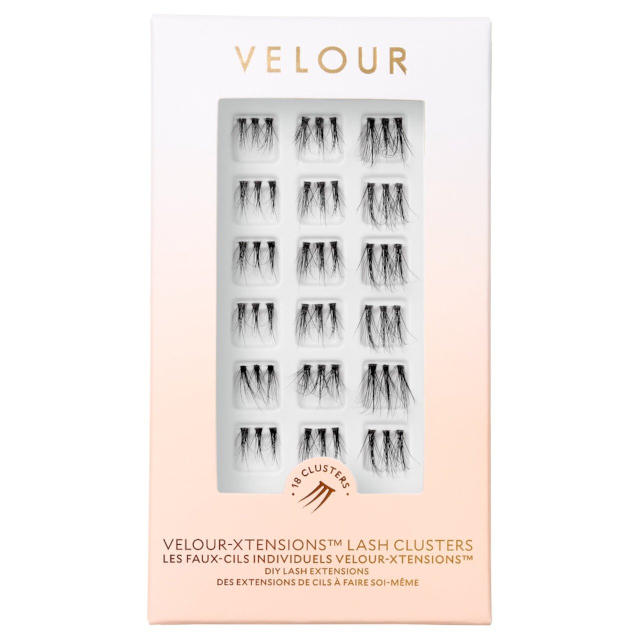 Накладные ресницы Velour-Xtensions™ с эффектом объема и естественной длиной Velour Lashes