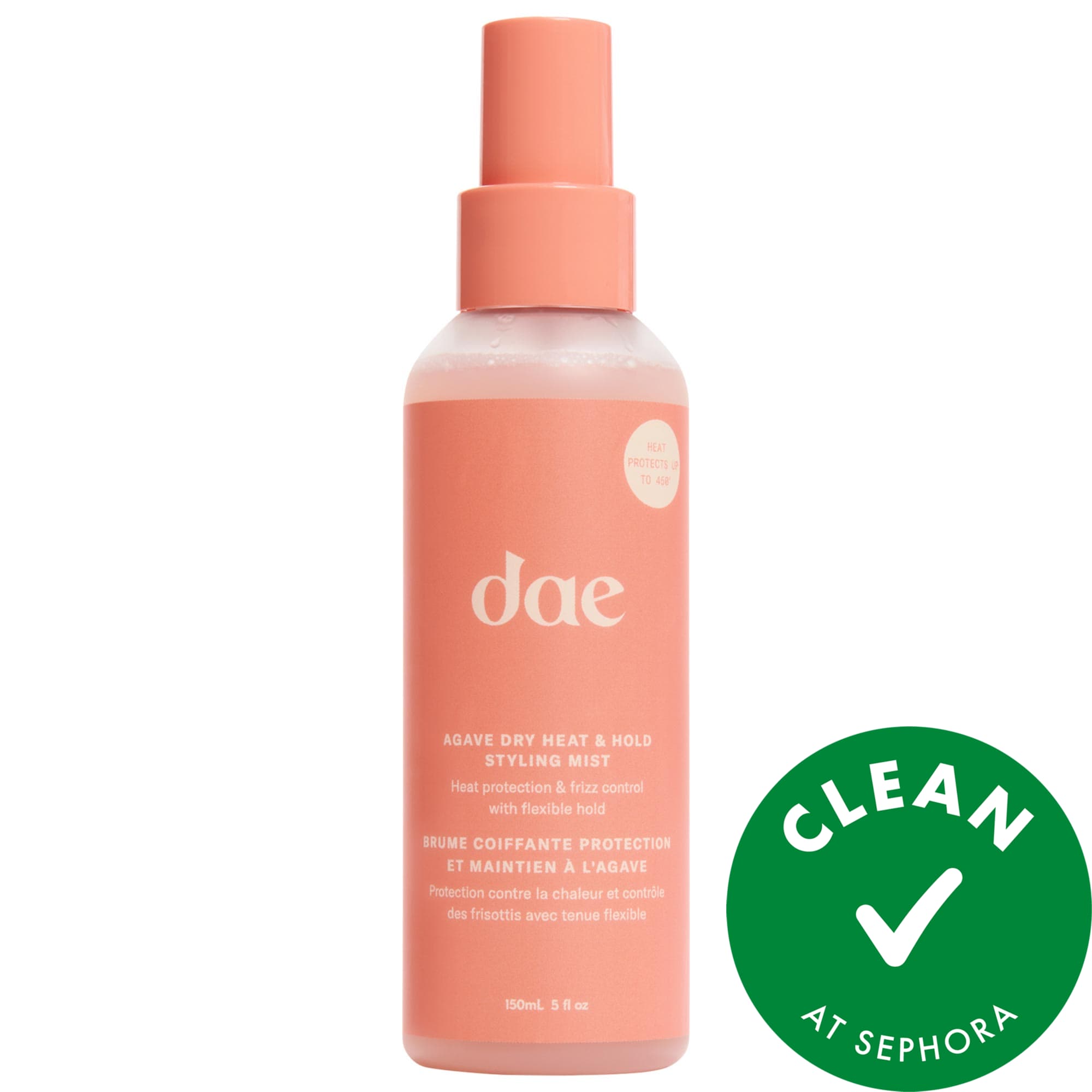 Agave Dry Heat Protection & Hold Styling Mist Dae