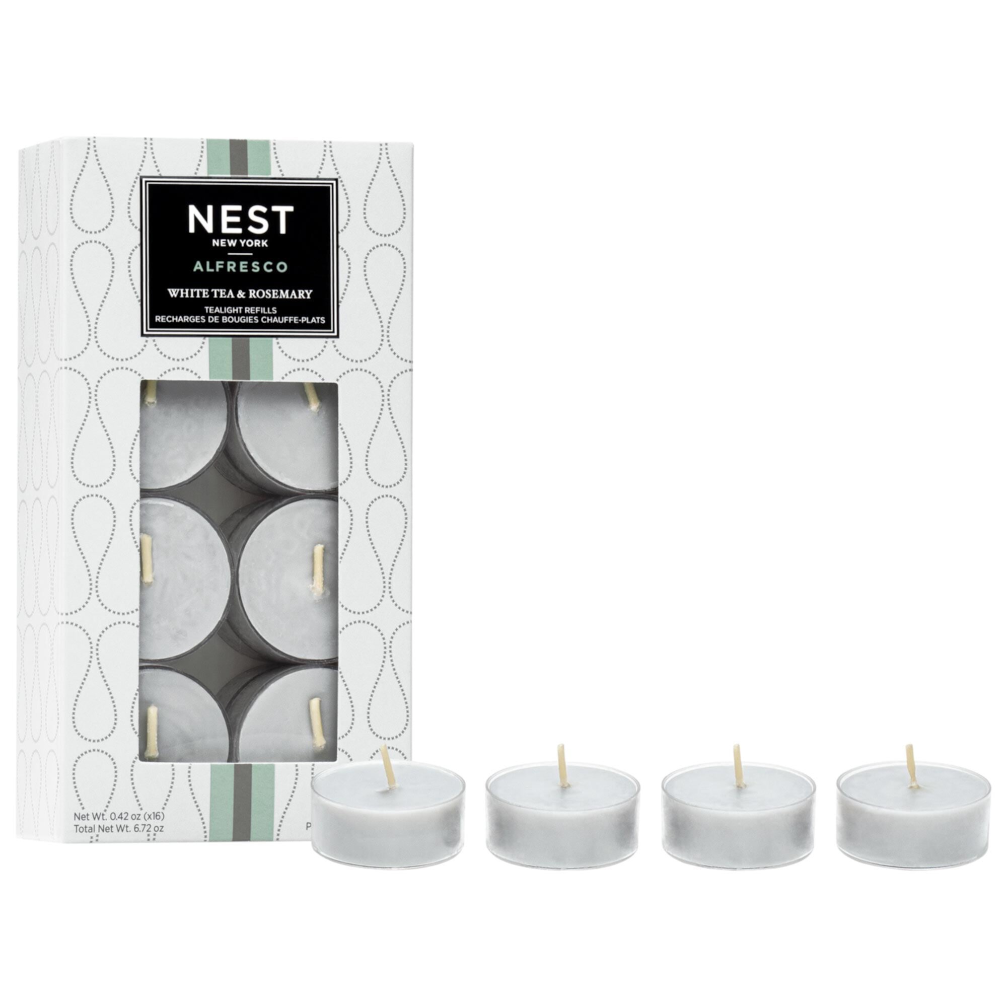 White Tea & Rosemary Alfresco Candle Nest New York