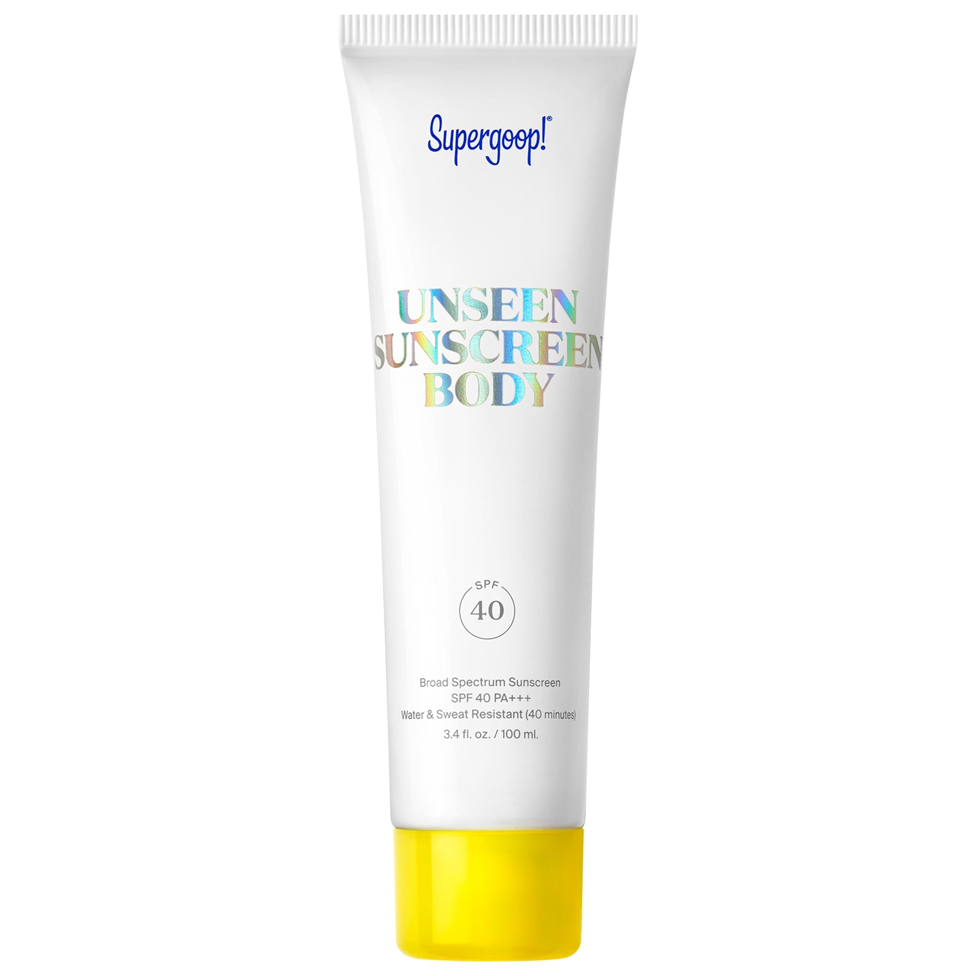 Солнцезащитный крем для тела Unseen SPF 40 Supergoop!