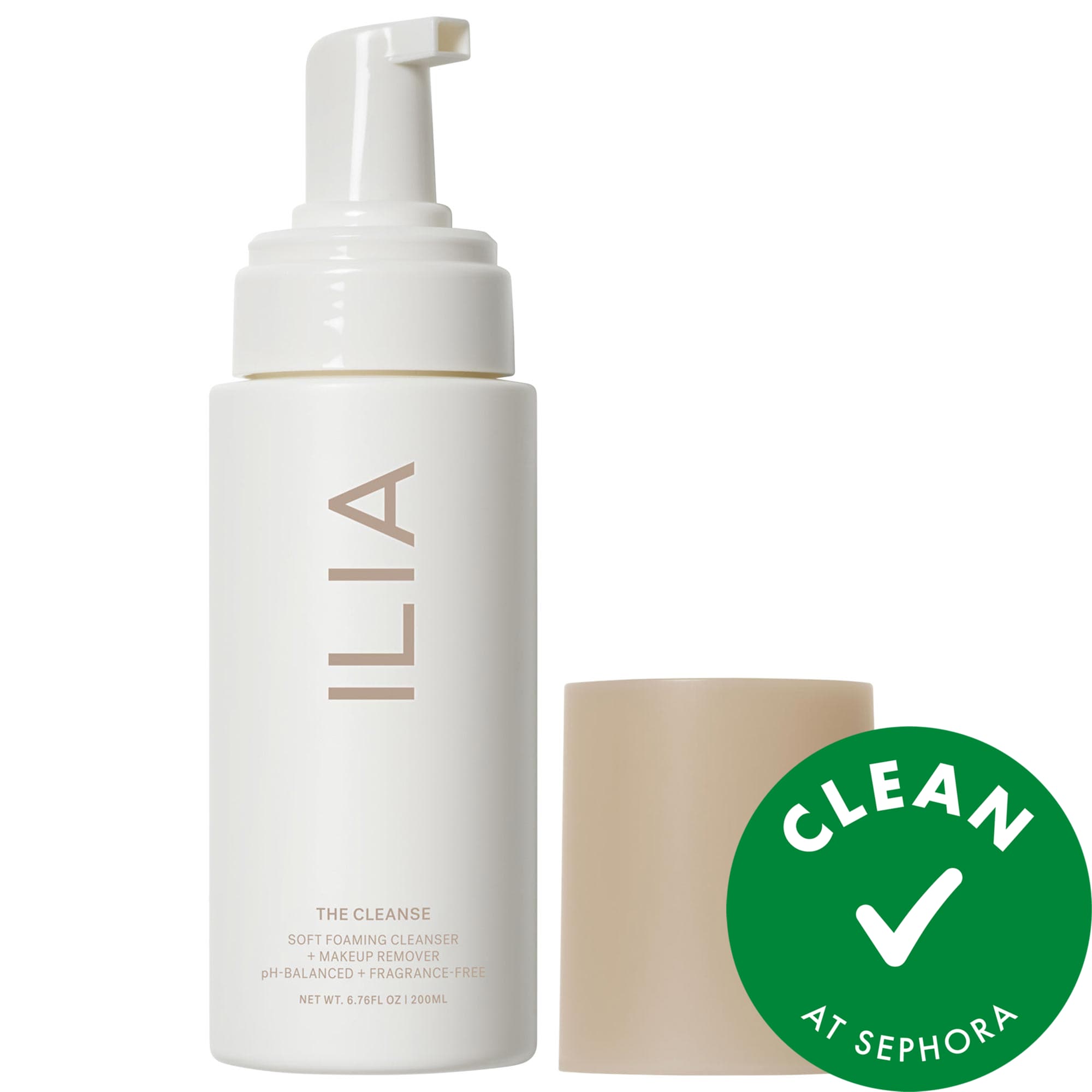 The Cleanse Мягкая очищающая пенка + средство для снятия макияжа ILIA