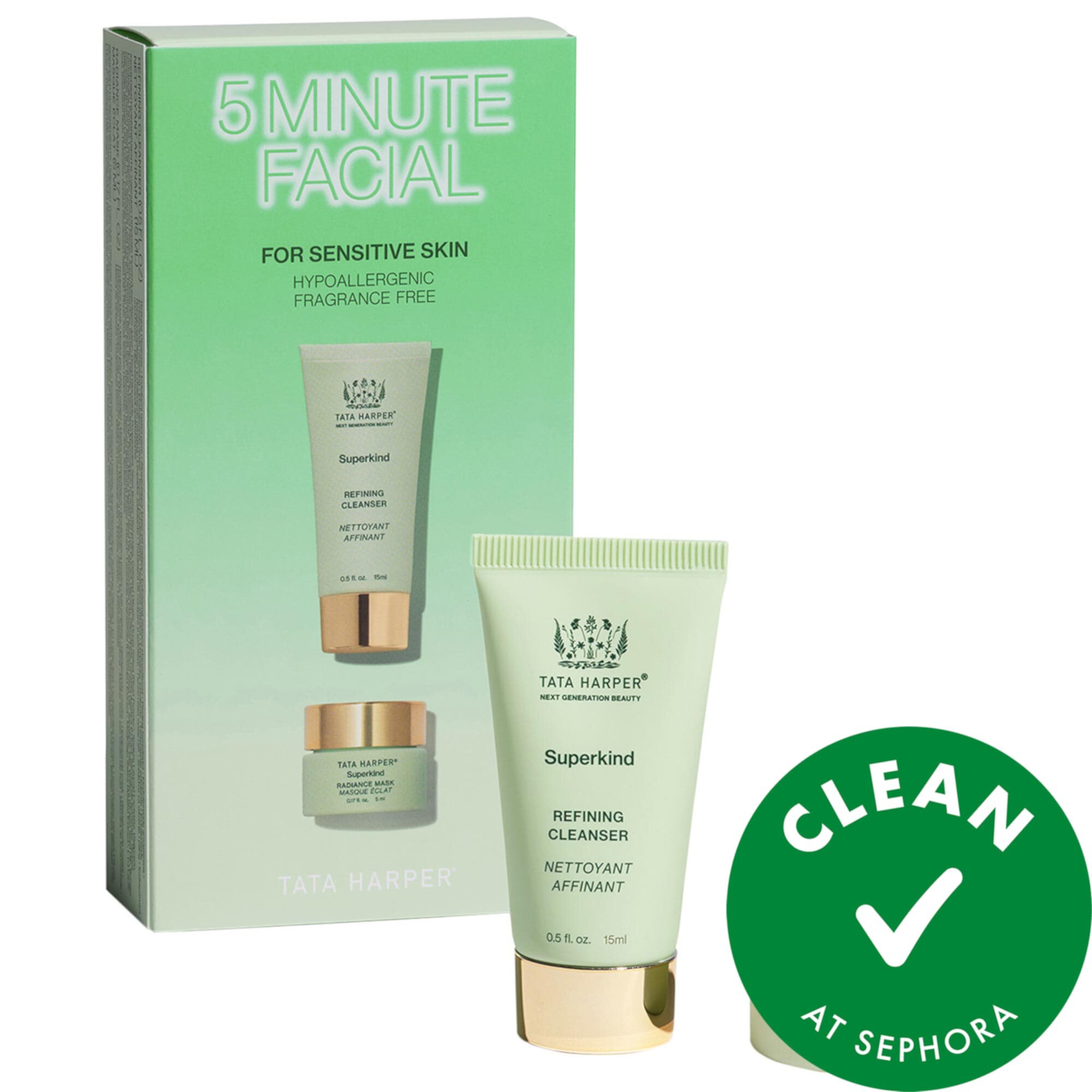 5 Minute Facial for Sensitive Skin Tata Harper