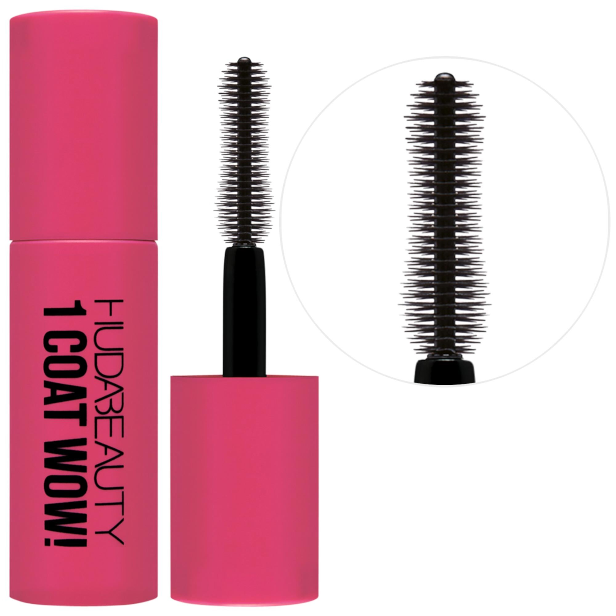 Mini 1 Coat WOW! Extra Volumizing and Lifting Mascara HUDA BEAUTY