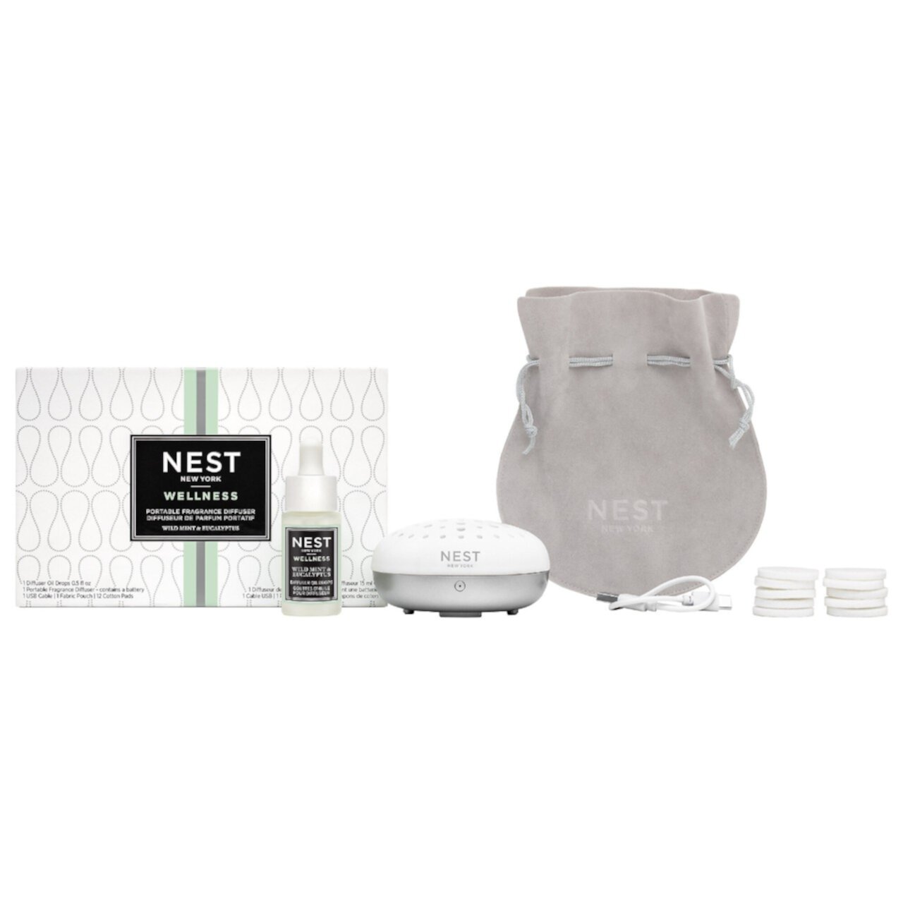 Portable Fragrance Diffuser Set Nest New York