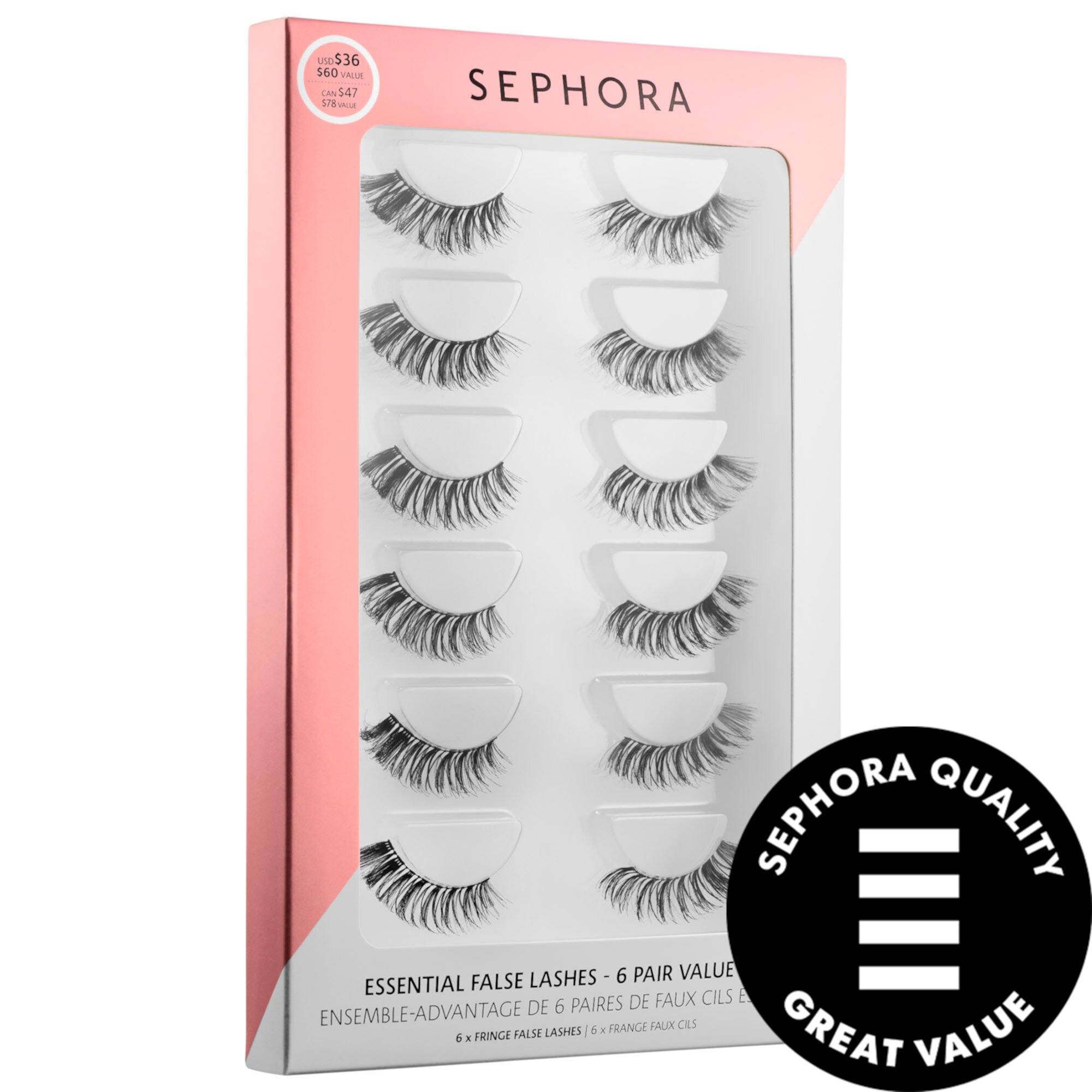 Набор Essential False Lashes Value Pack SEPHORA COLLECTION