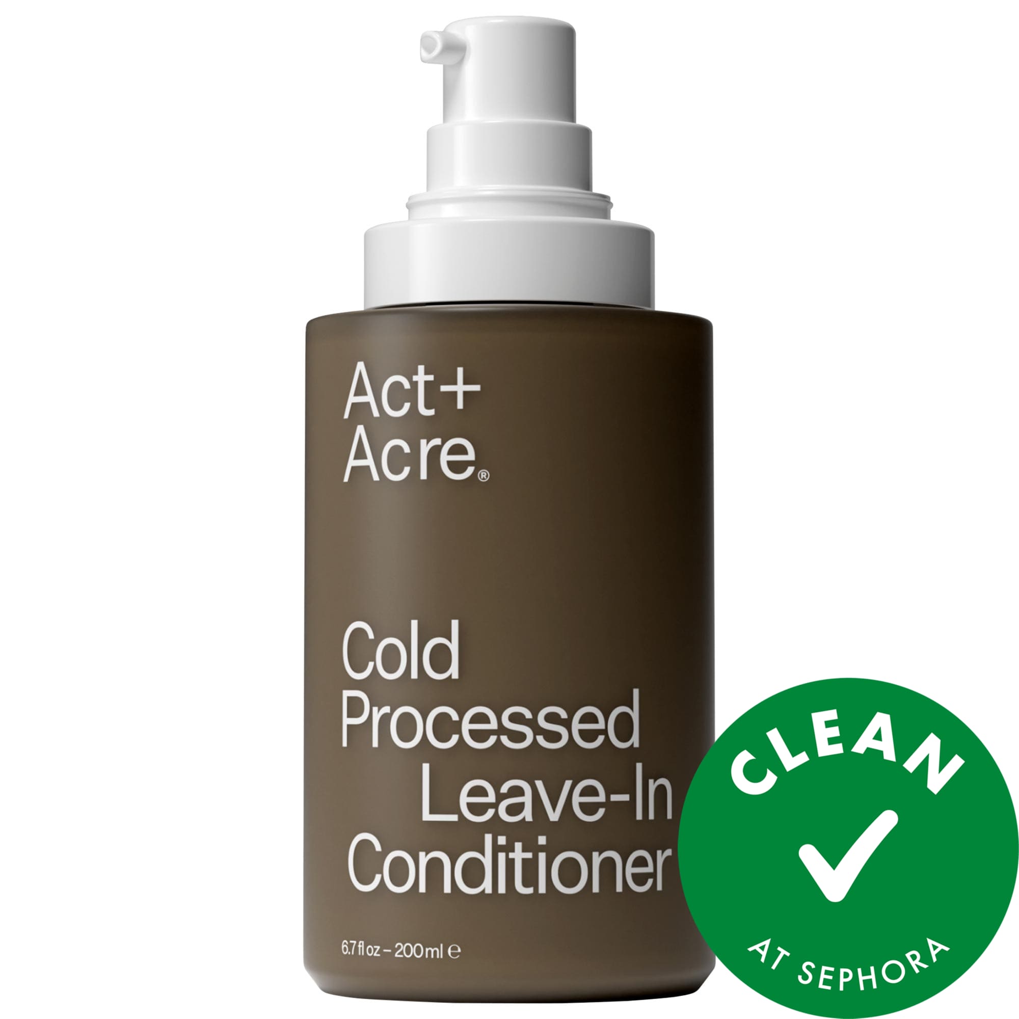 Несмываемый кондиционер для вьющихся волос с 2% скваленом Act+Acre