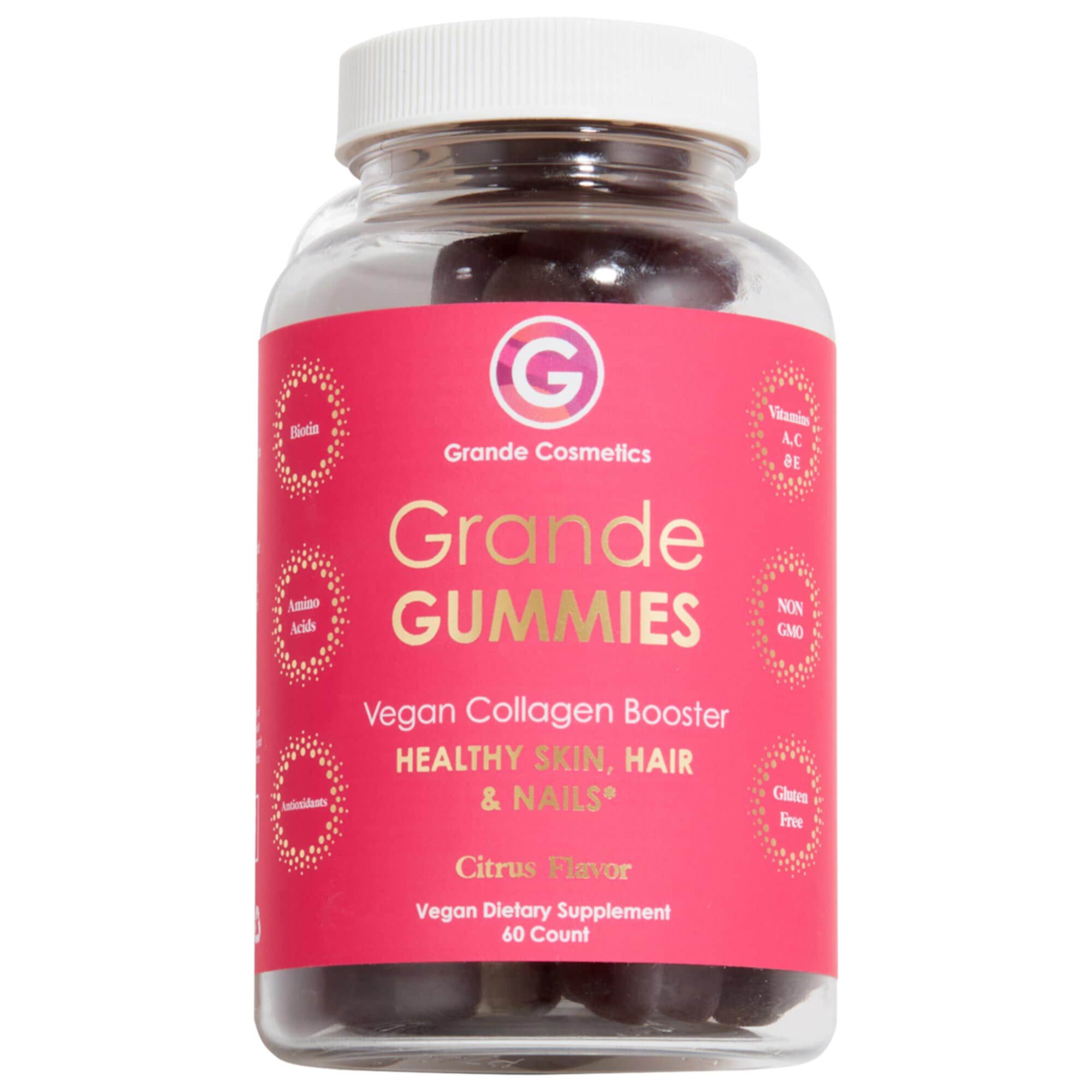 GrandeGUMMIES Vegan Collagen Booster Gummy Grande Cosmetics