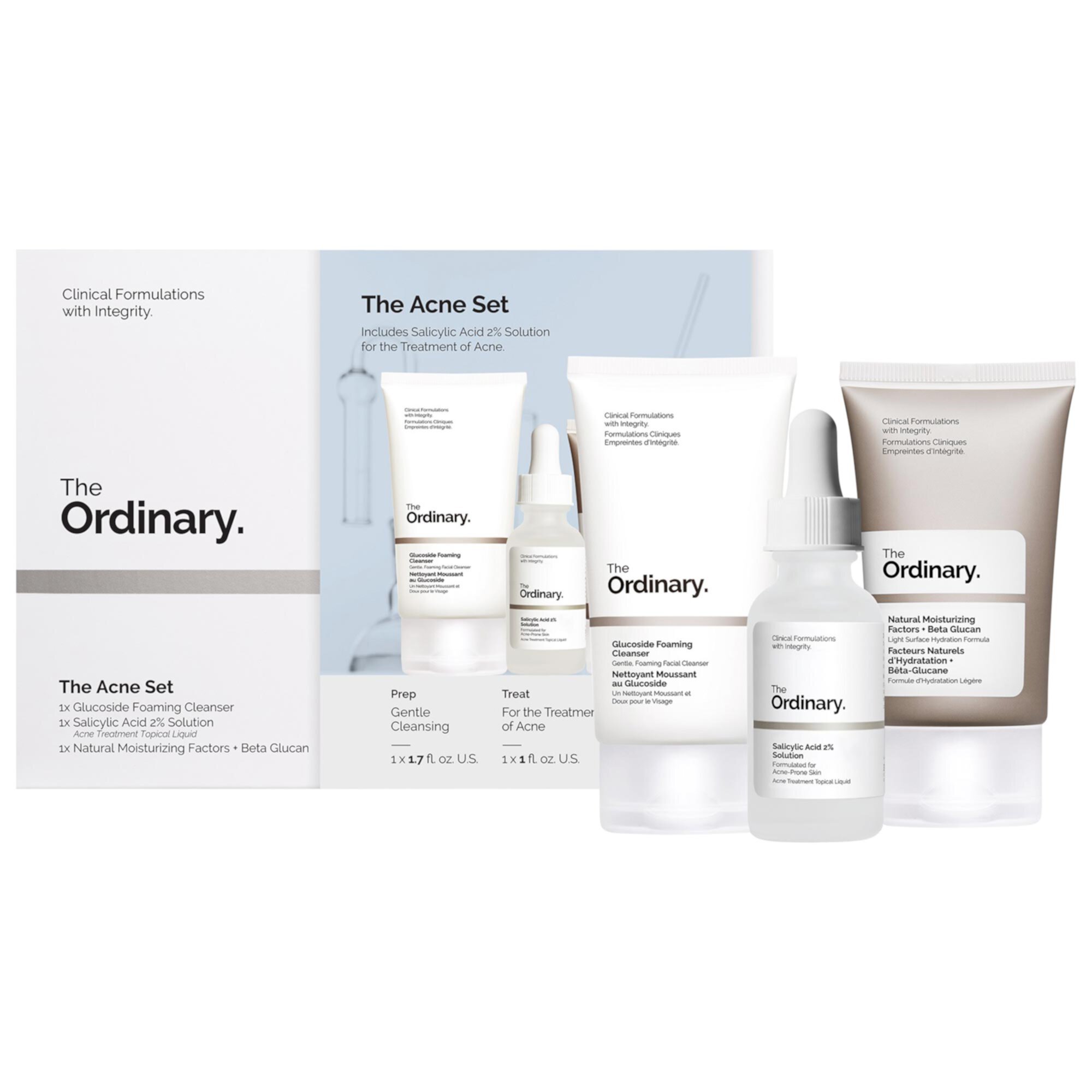 The Acne Set The Ordinary