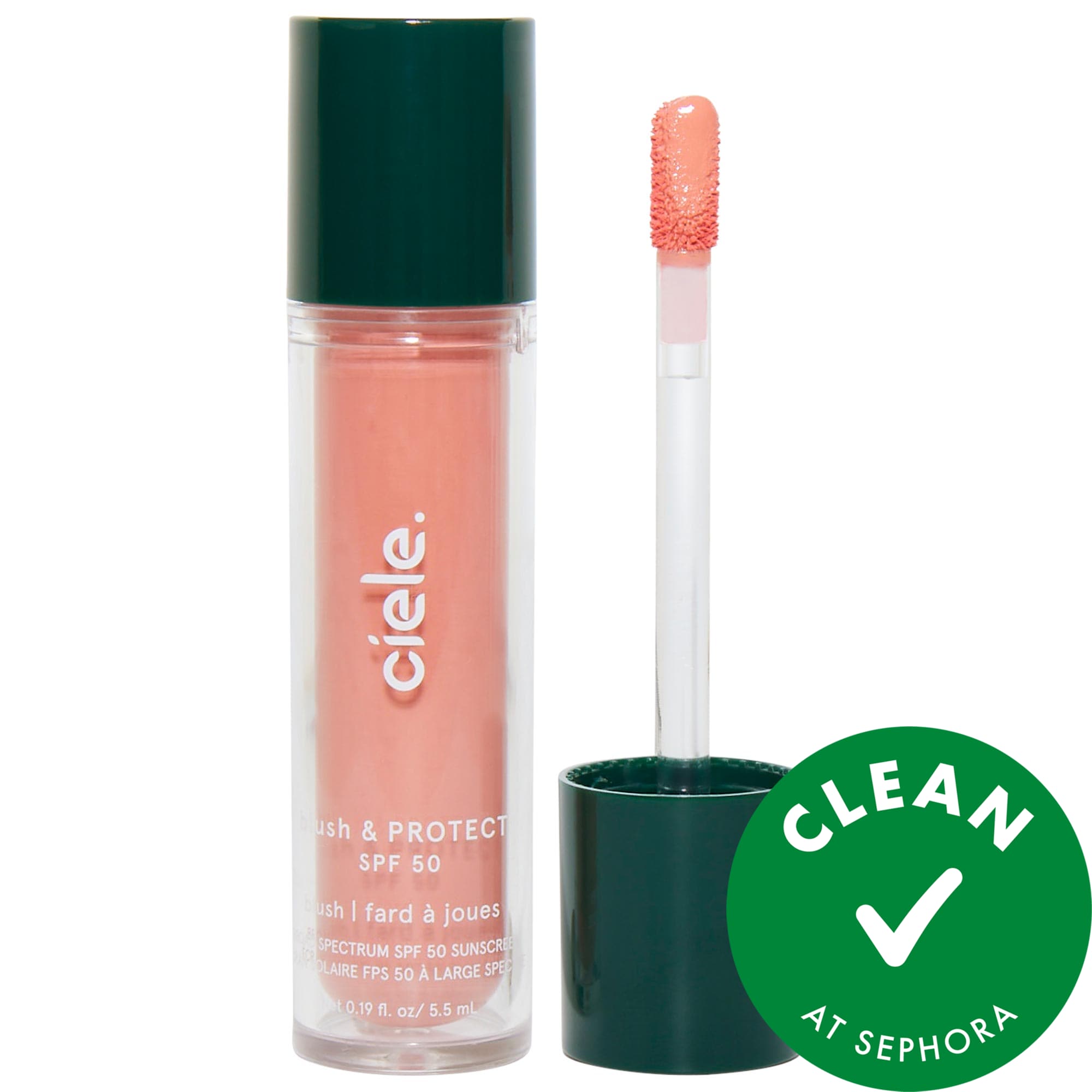 blush & PROTECT SPF 50+ liquid blush Ciele