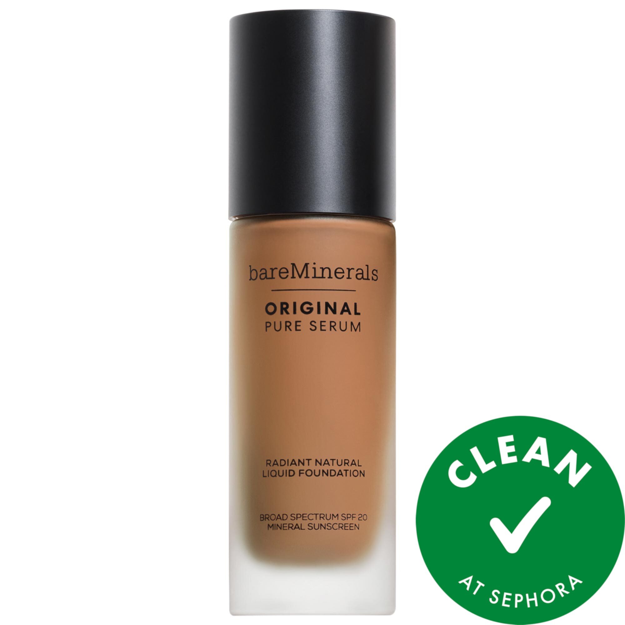 Original Pure Serum Radiant Natural Liquid Foundation Mineral SPF 20 BareMinerals